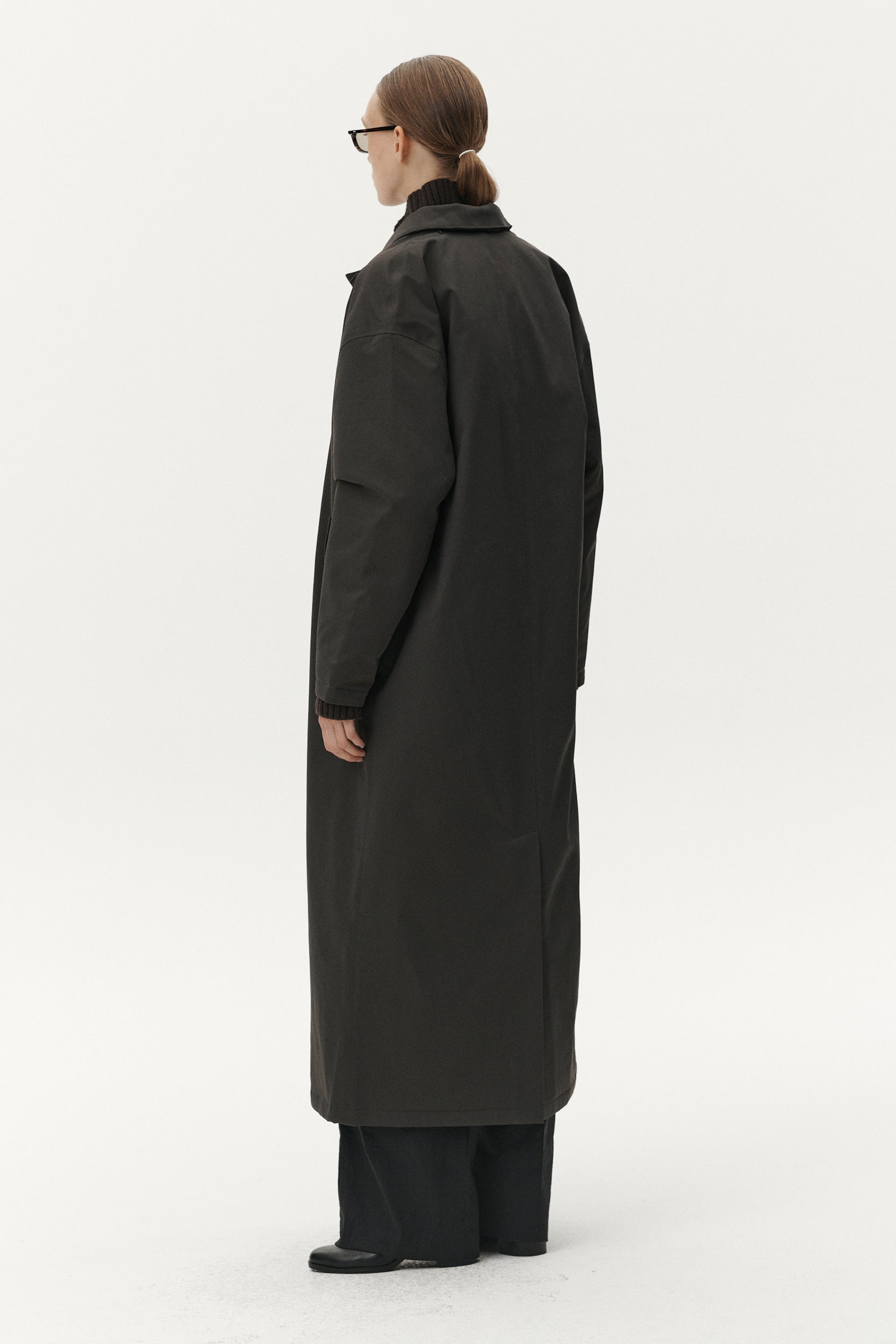 JANICE B LONG NIN SPIN AW25 FADED COFFEE