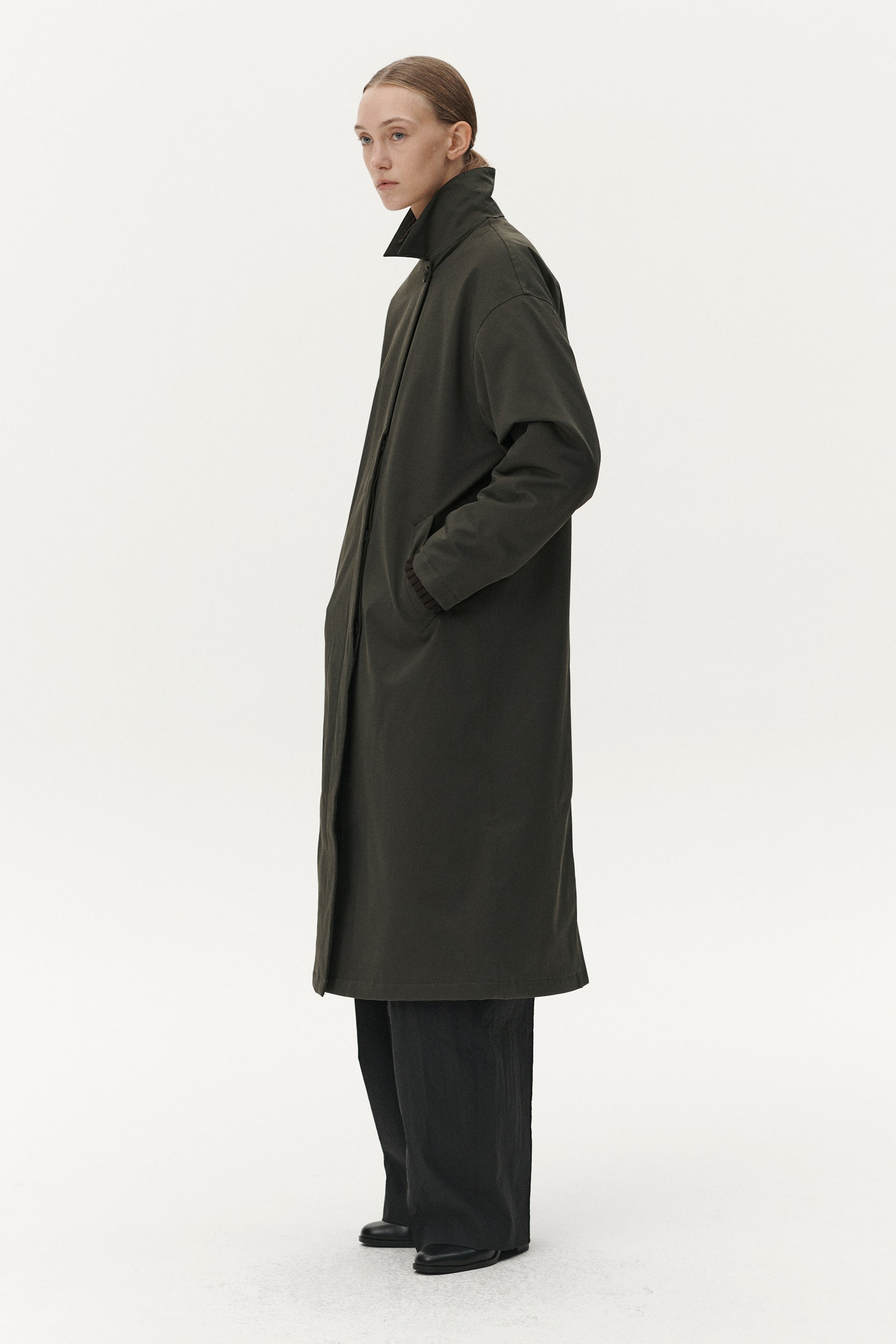 JANICE B NIN SPIN AW25 DARK MOSS
