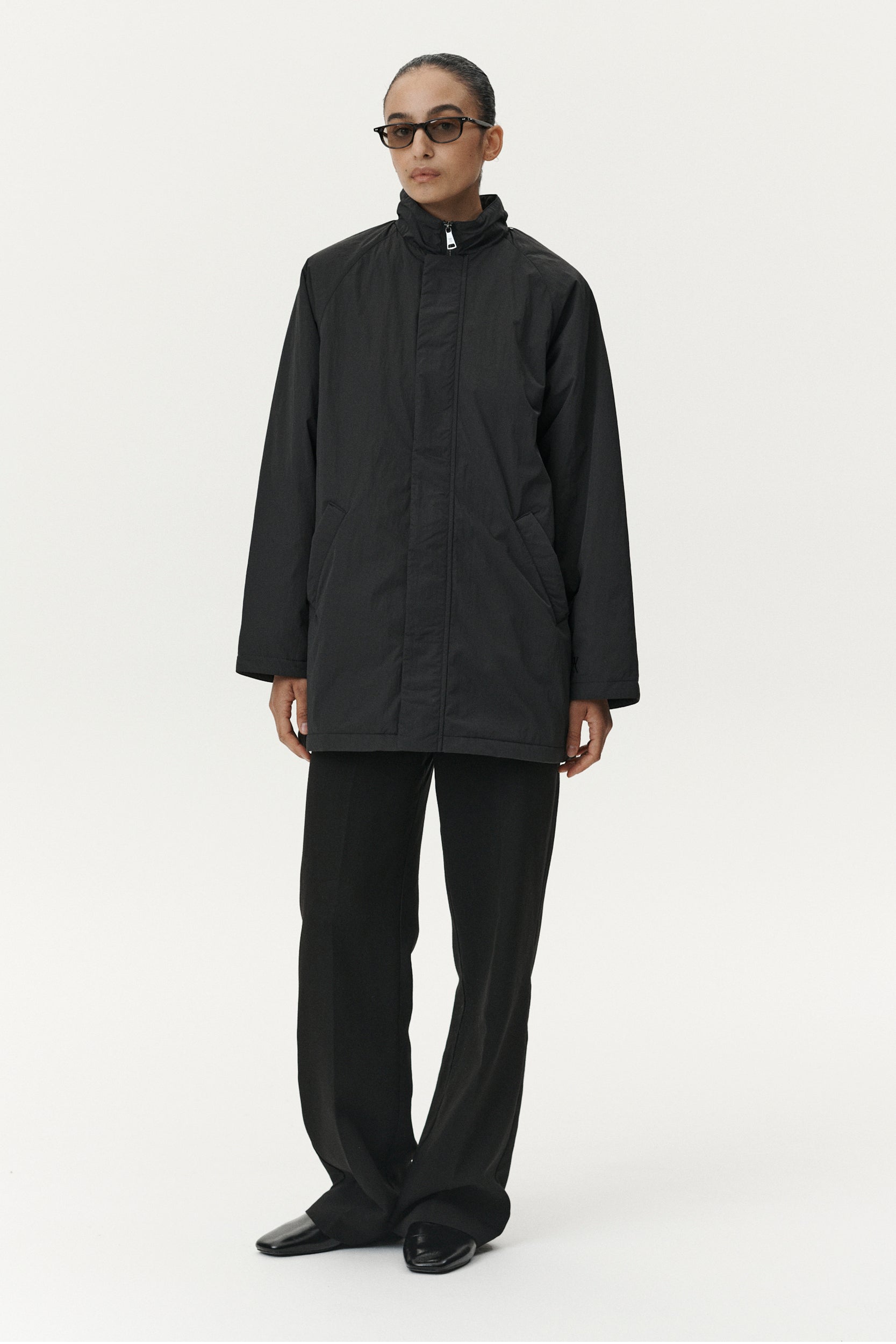 MILLY TERRY CRINCLE AW25 BLACK