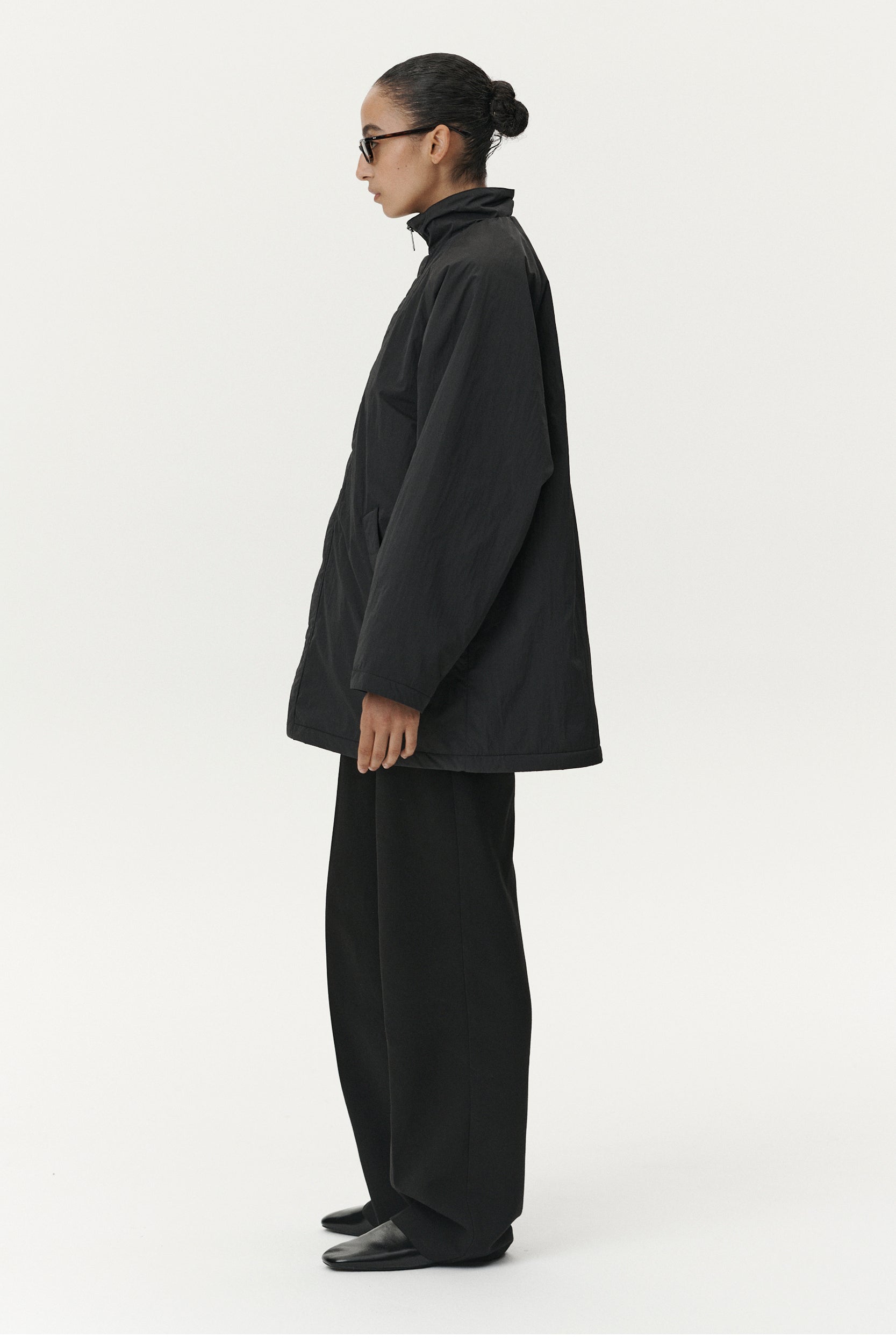 MILLY TERRY CRINCLE AW25 BLACK