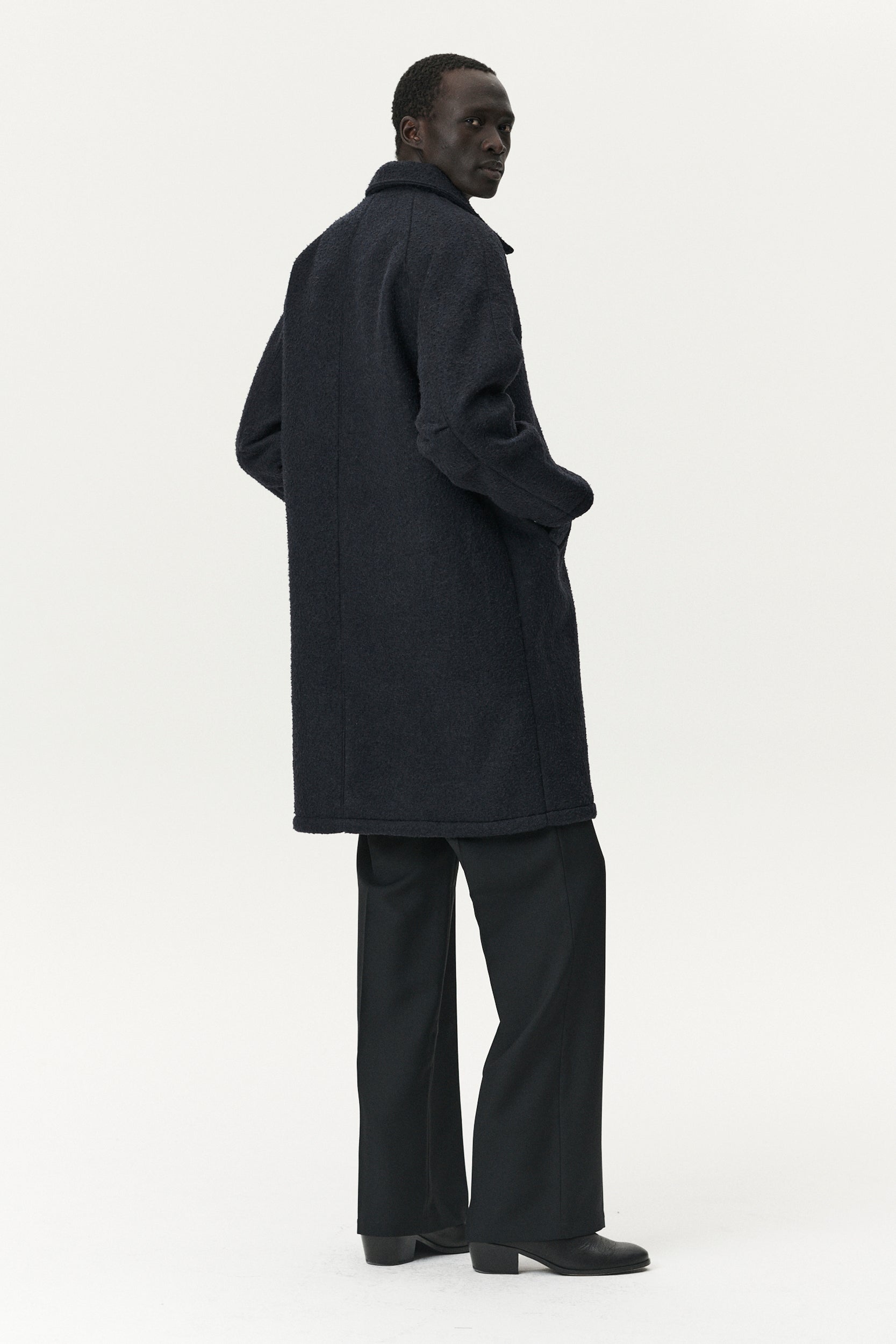 JOBA CARCOAT BOILED AW25 NAVY