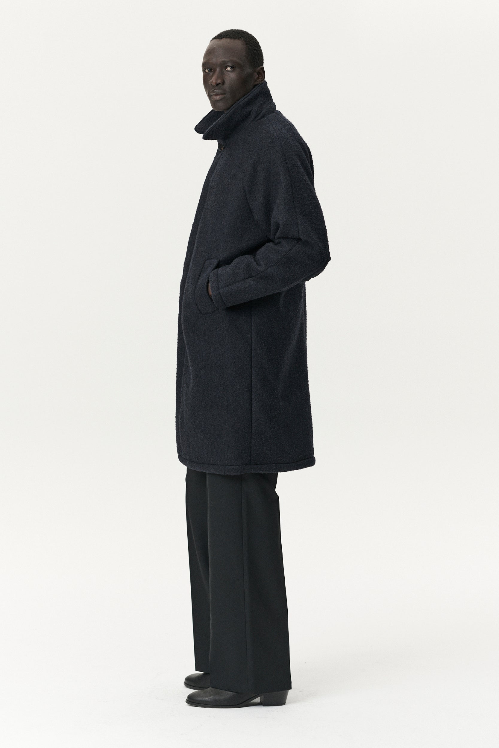 JOBA CARCOAT BOILED AW25 NAVY