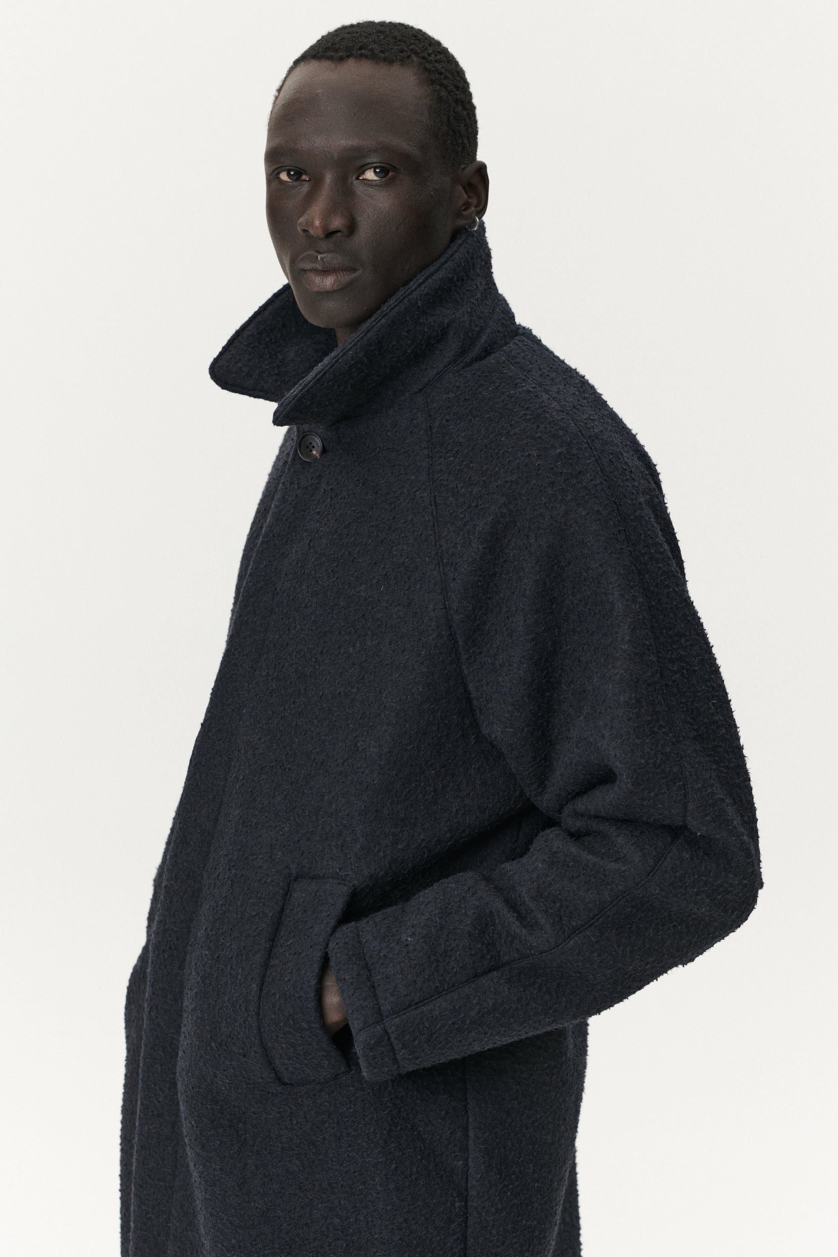 JOBA CARCOAT BOILED AW25 NAVY