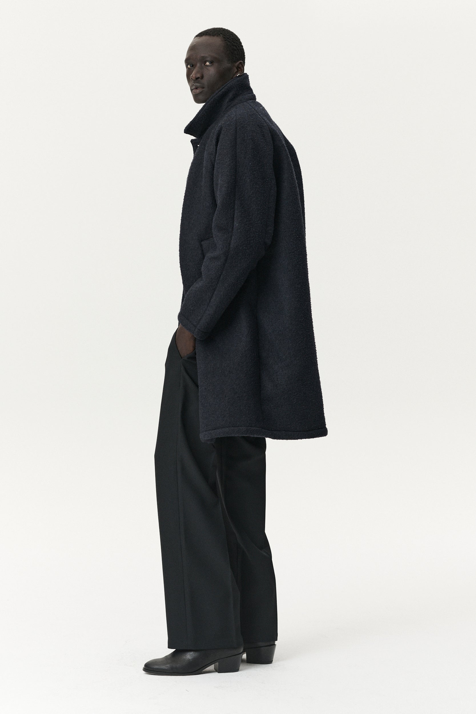 JOBA CARCOAT BOILED AW25 NAVY