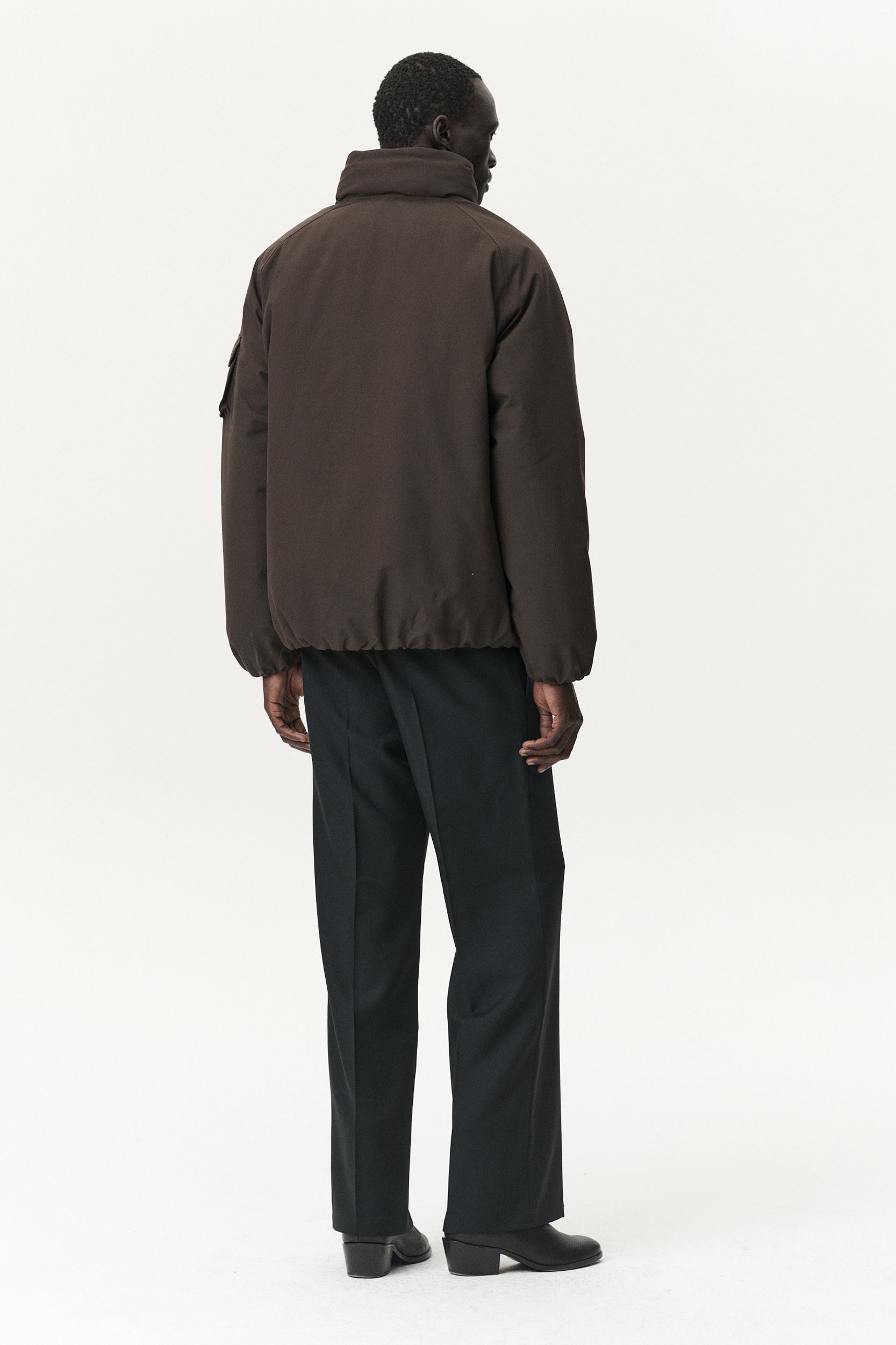 SHORT TRACKER POLY RAYON AW25 CHESTNUT