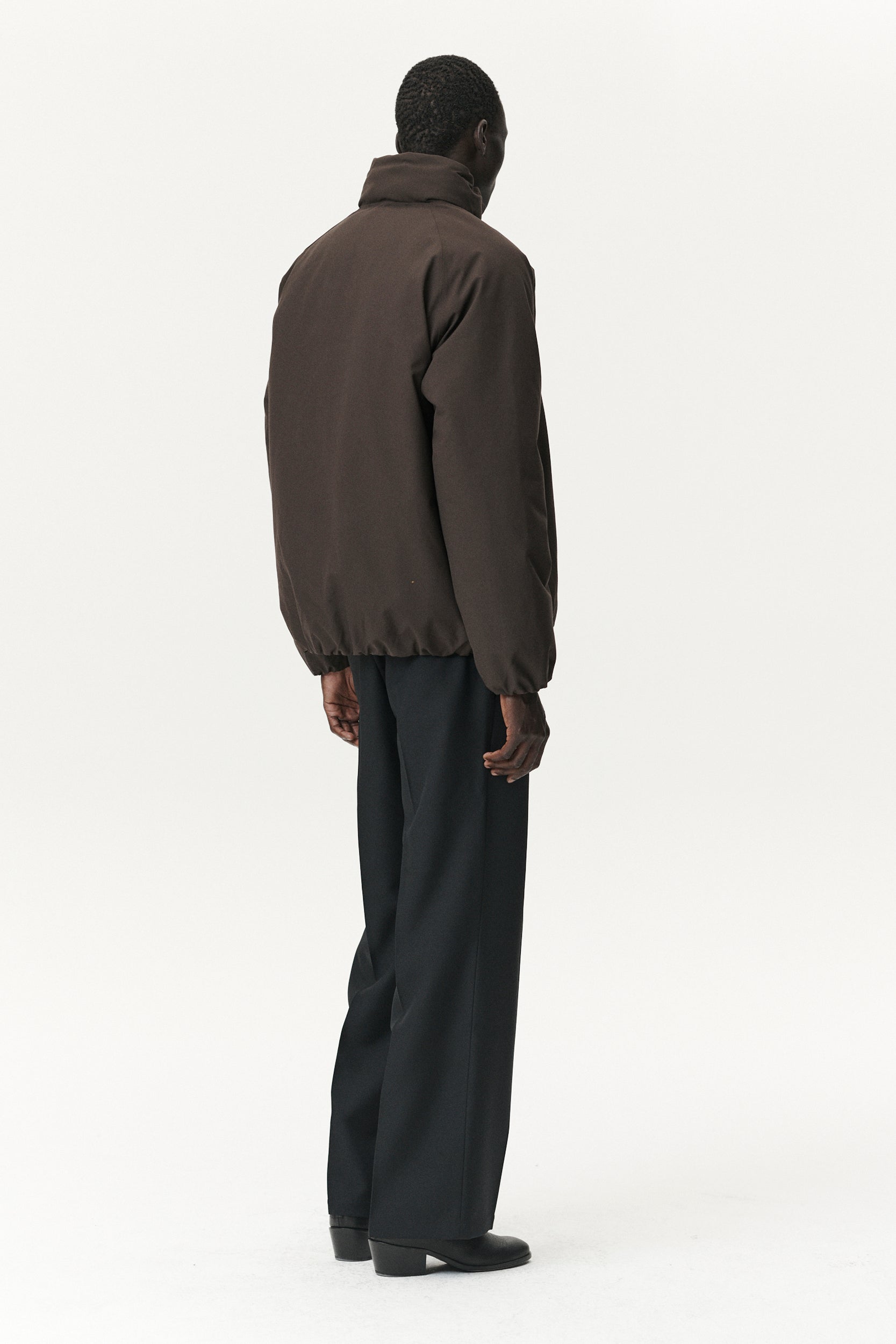 SHORT TRACKER POLY RAYON AW25 CHESTNUT