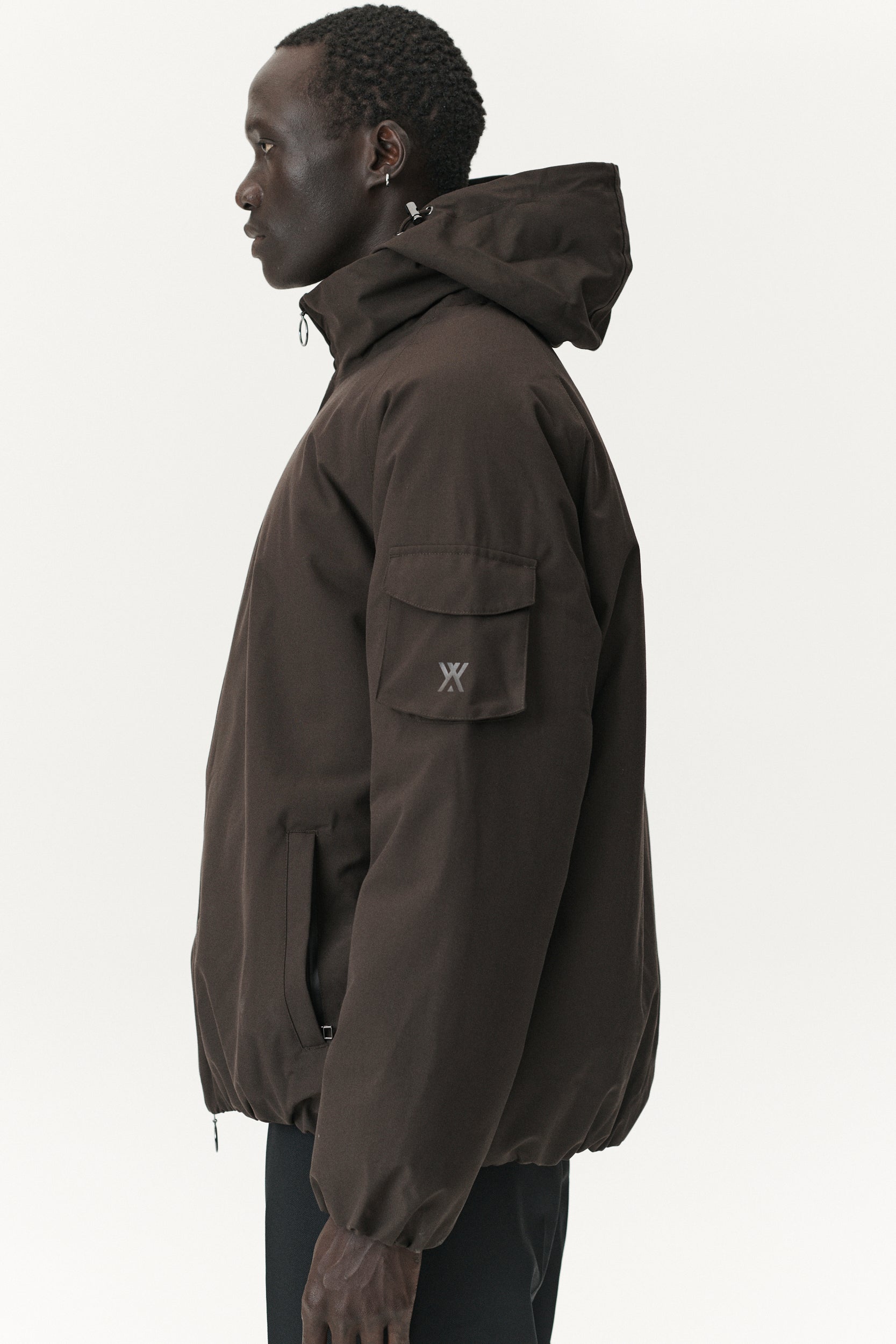 SHORT TRACKER POLY RAYON AW25 CHESTNUT
