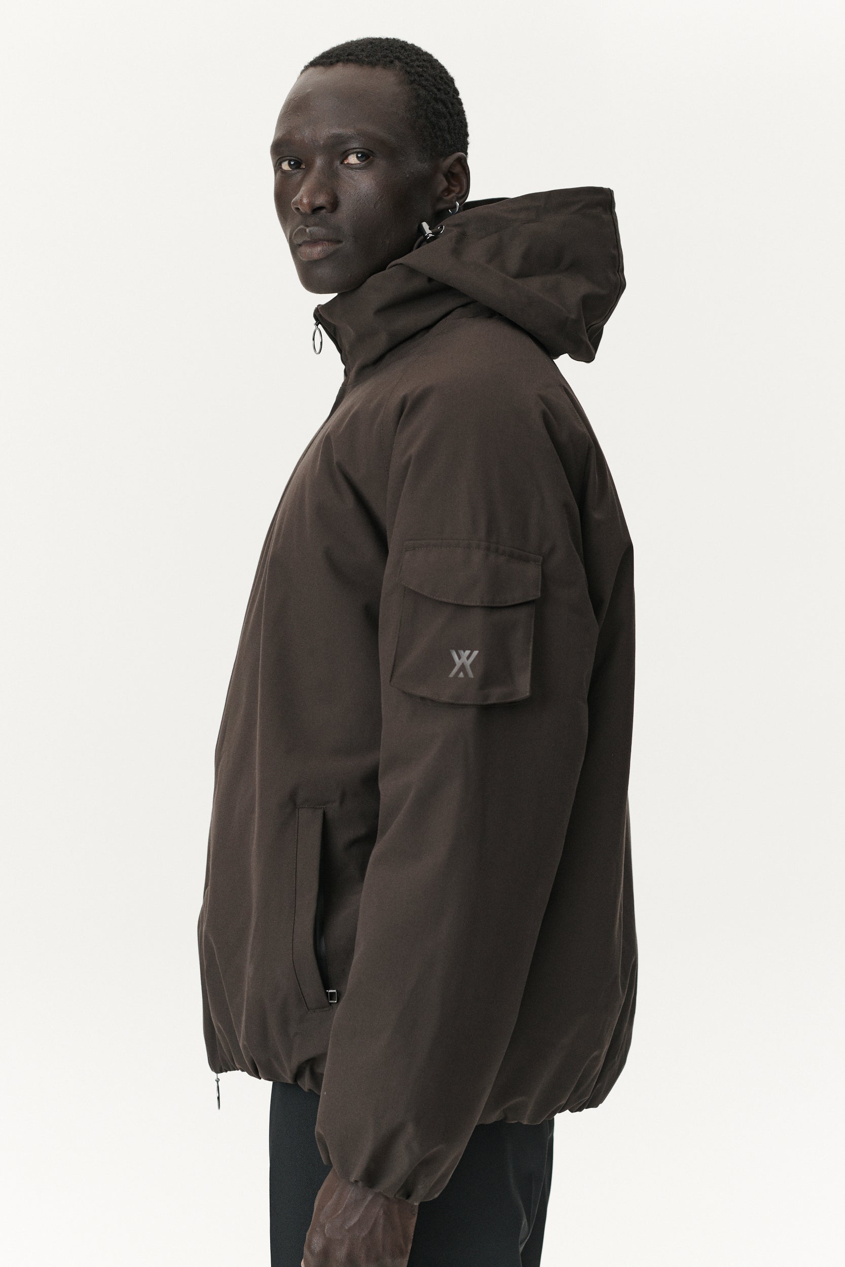 SHORT TRACKER POLY RAYON AW25 CHESTNUT