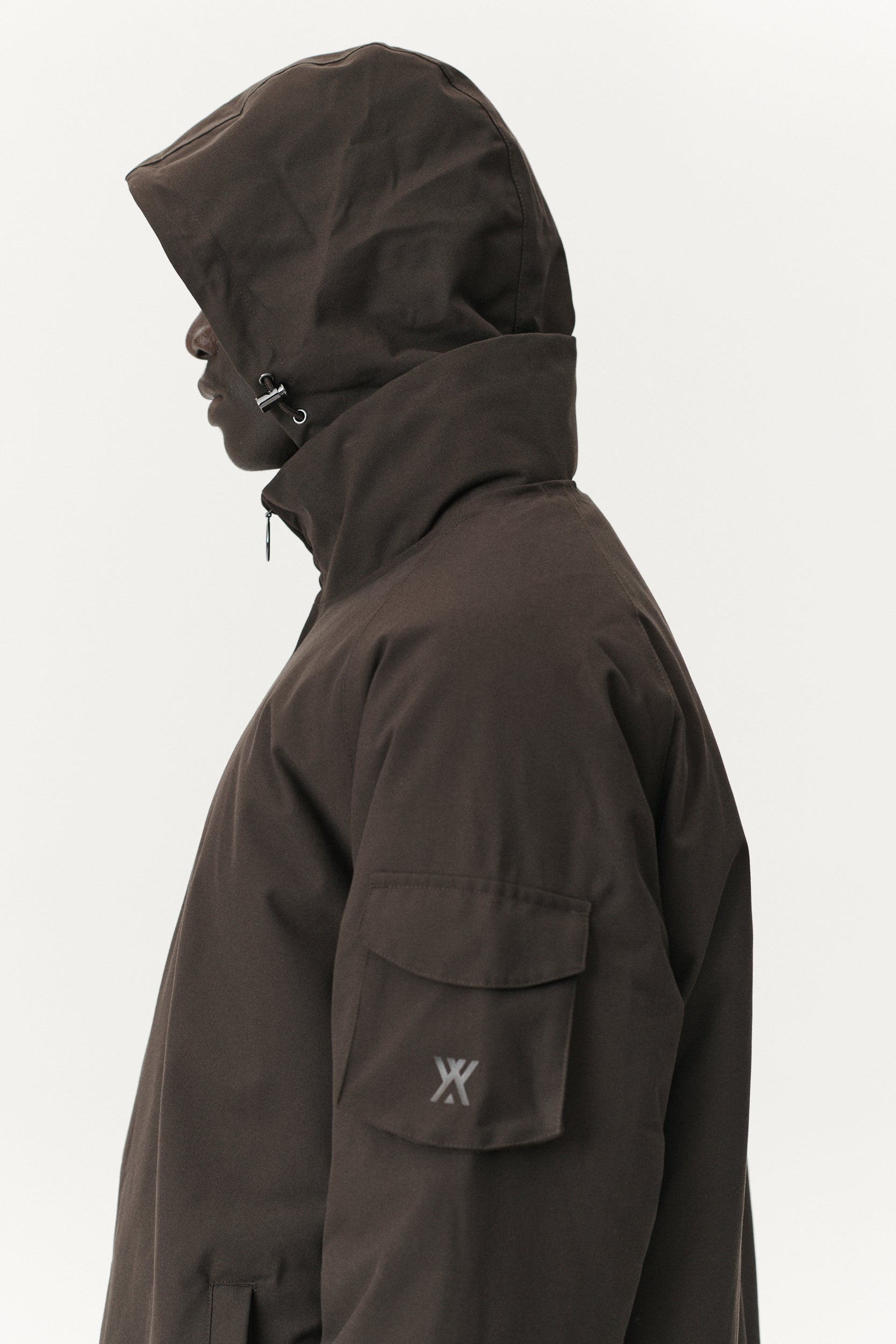 SHORT TRACKER POLY RAYON AW25 CHESTNUT