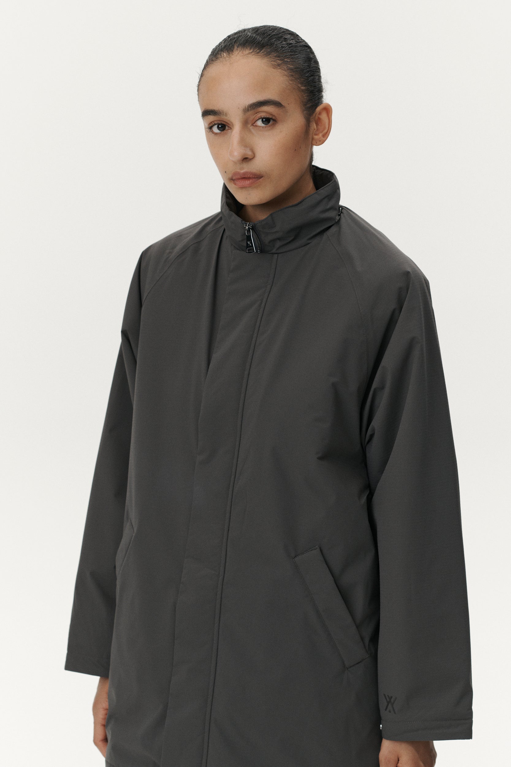 MILLY TERRY RIB AW25 MUDDY GREY