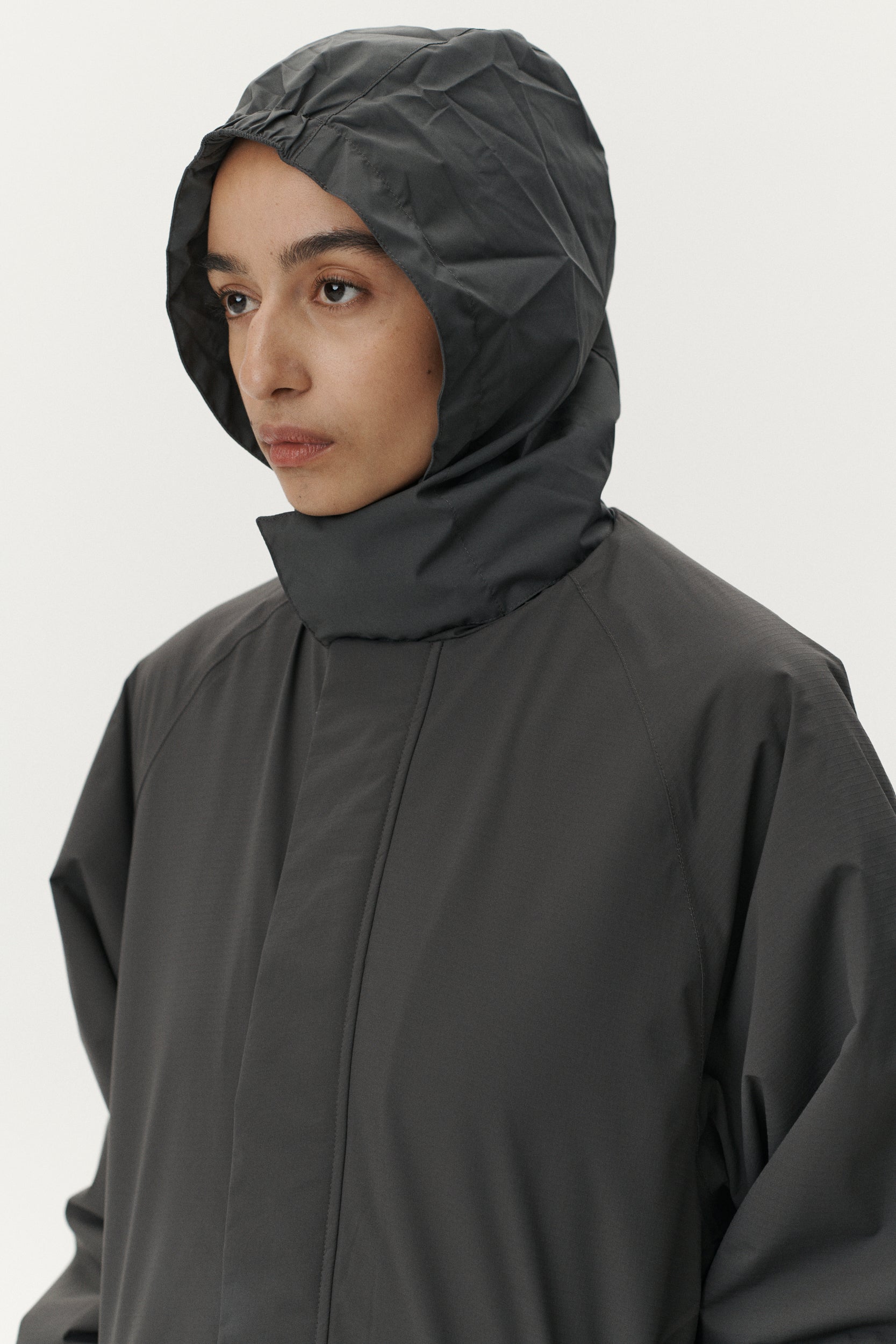 MILLY TERRY RIB AW25 MUDDY GREY