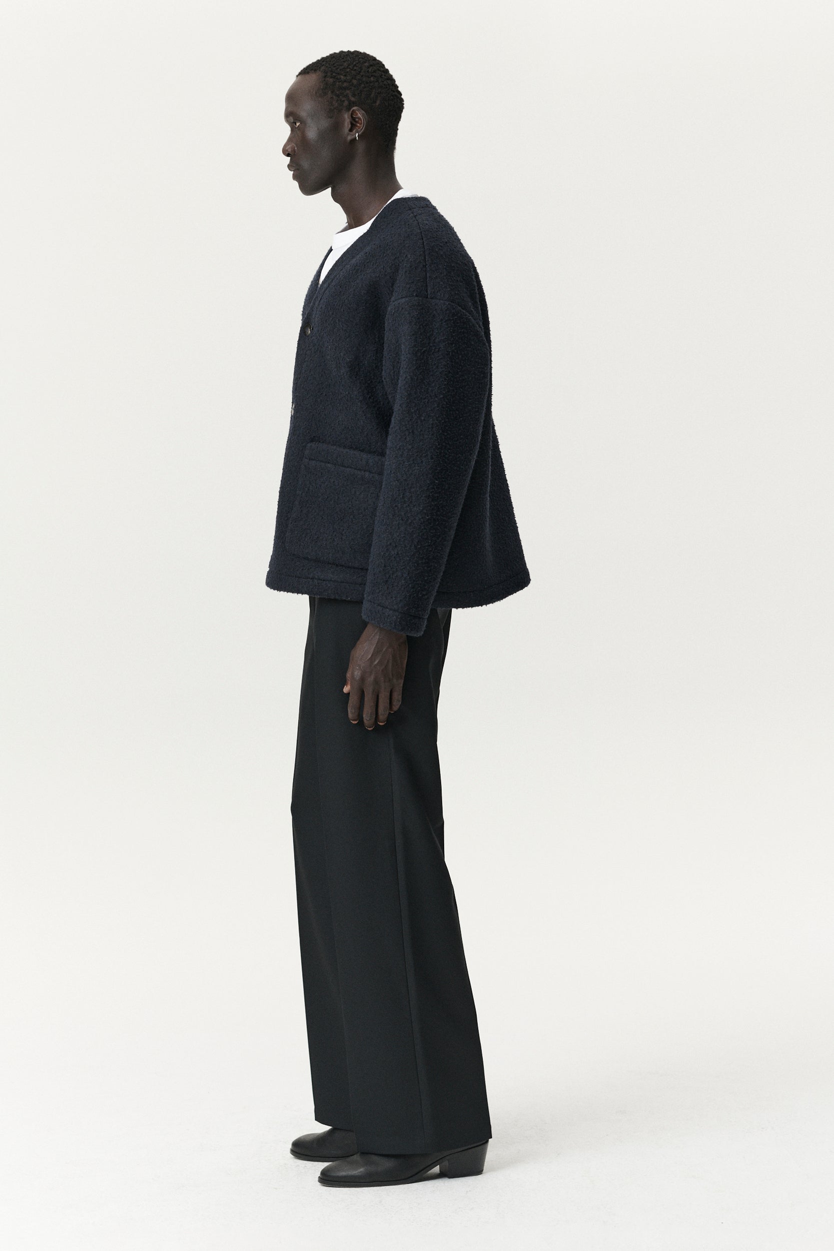 CARDI BOILED BONDED AW25 NAVY MENS