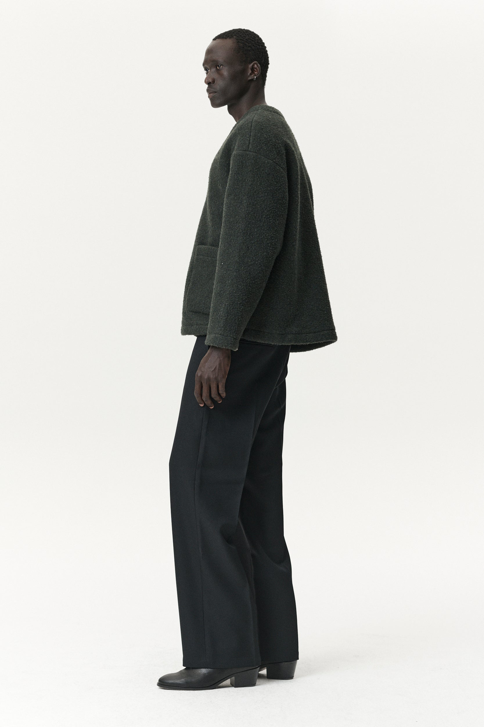 CARDI BOILED BONDED AW25 GREEN MENS