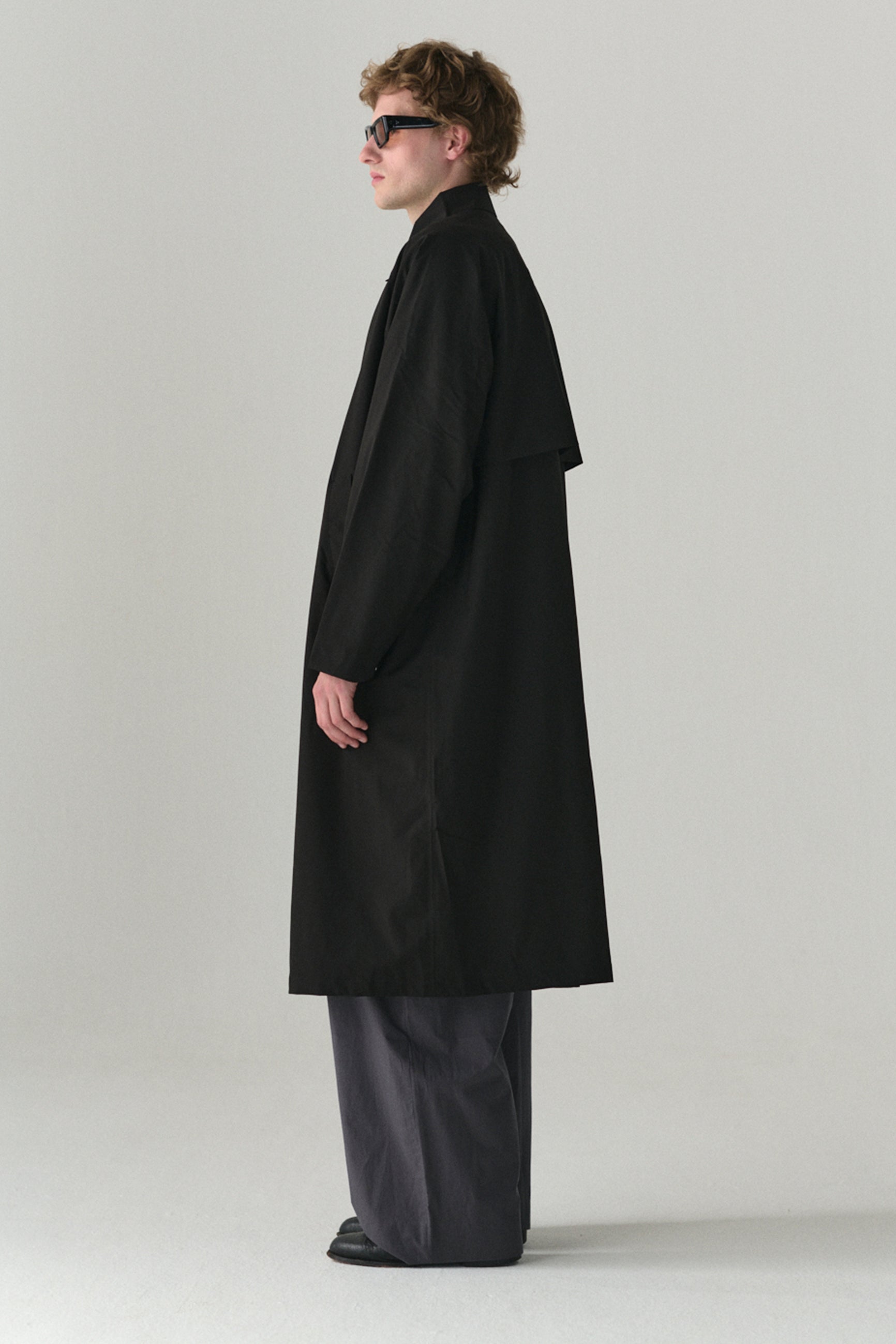 LONG COACH GN SS25 BLACK MENS