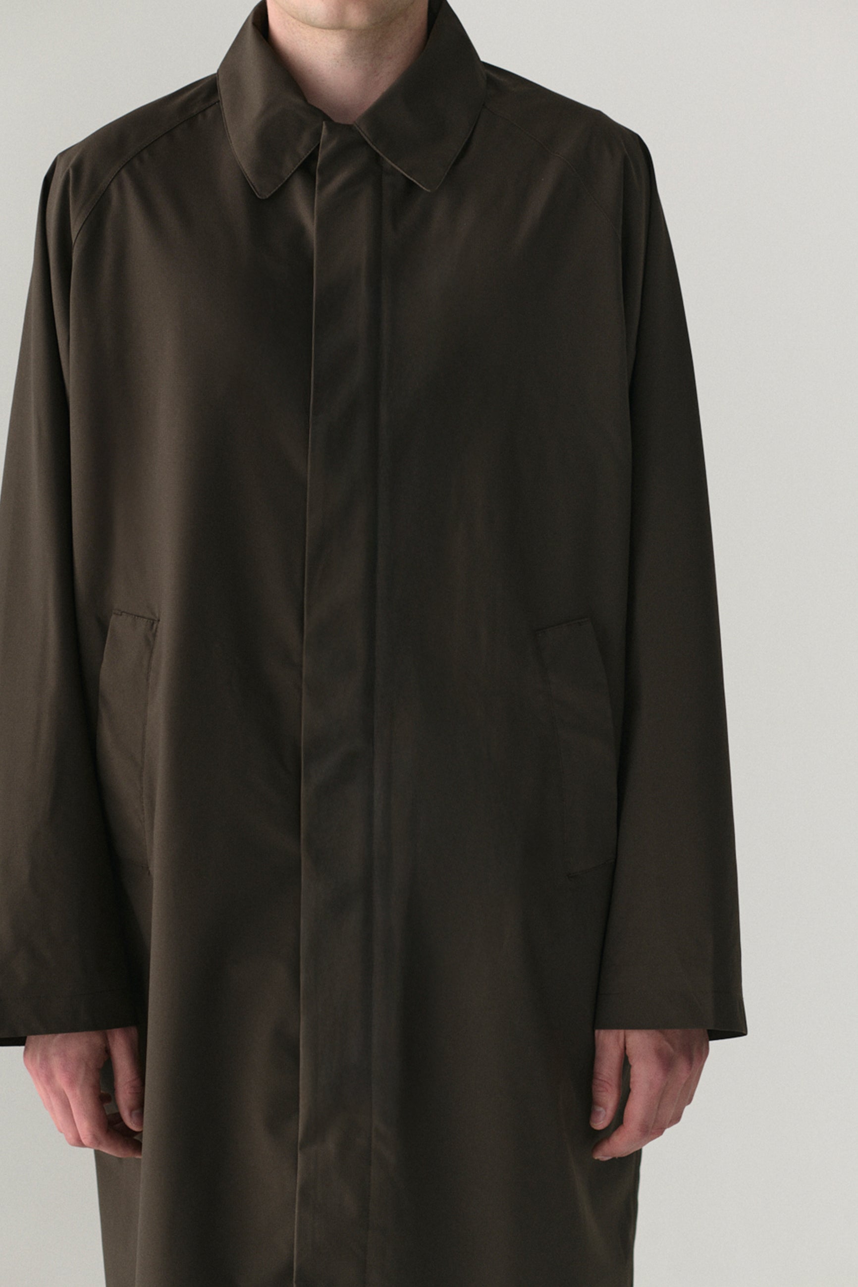 LONG COACH GN SS25 CHOCOLATE MENS