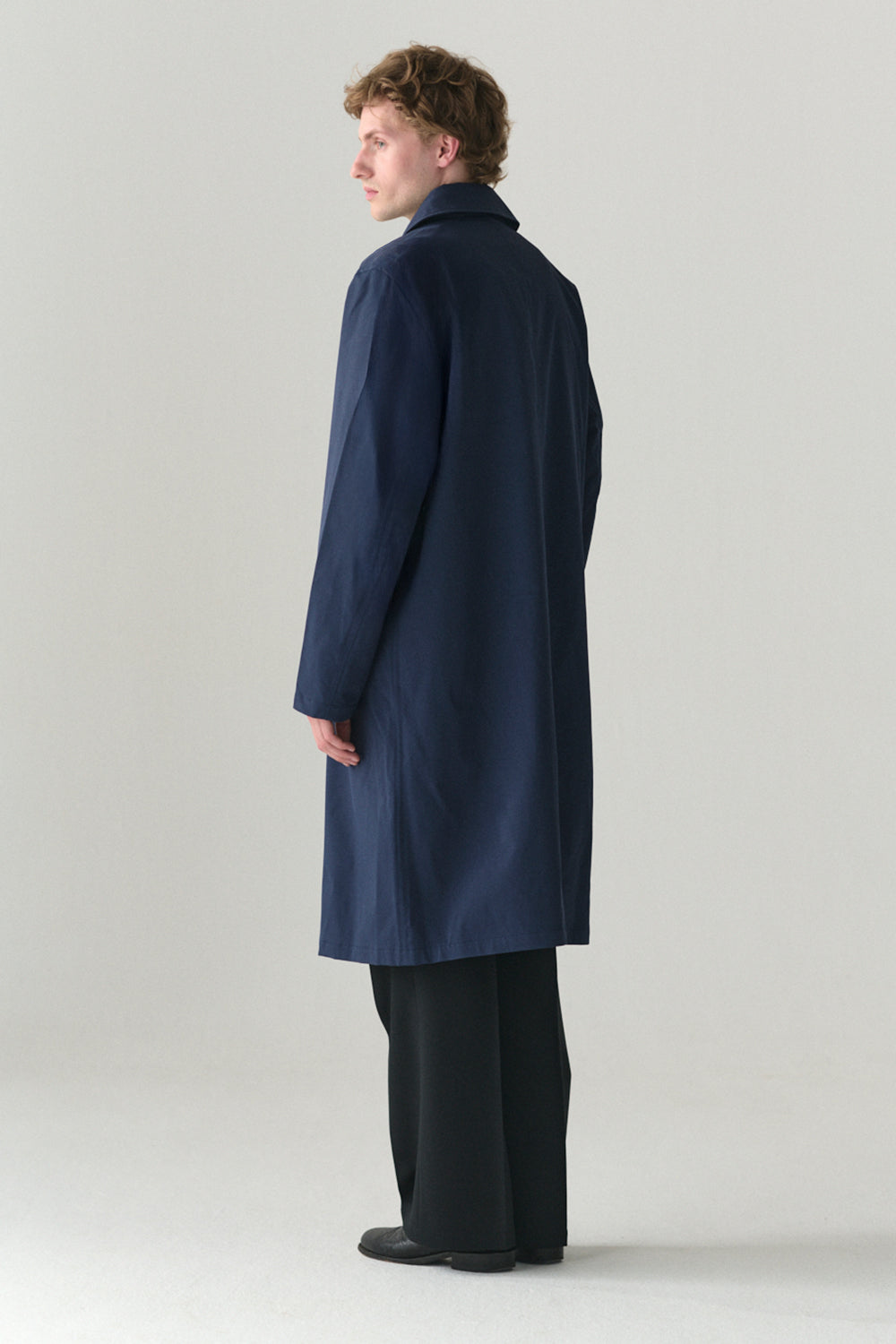 SHUVA C STRETCH TWILL SS25 NAVY