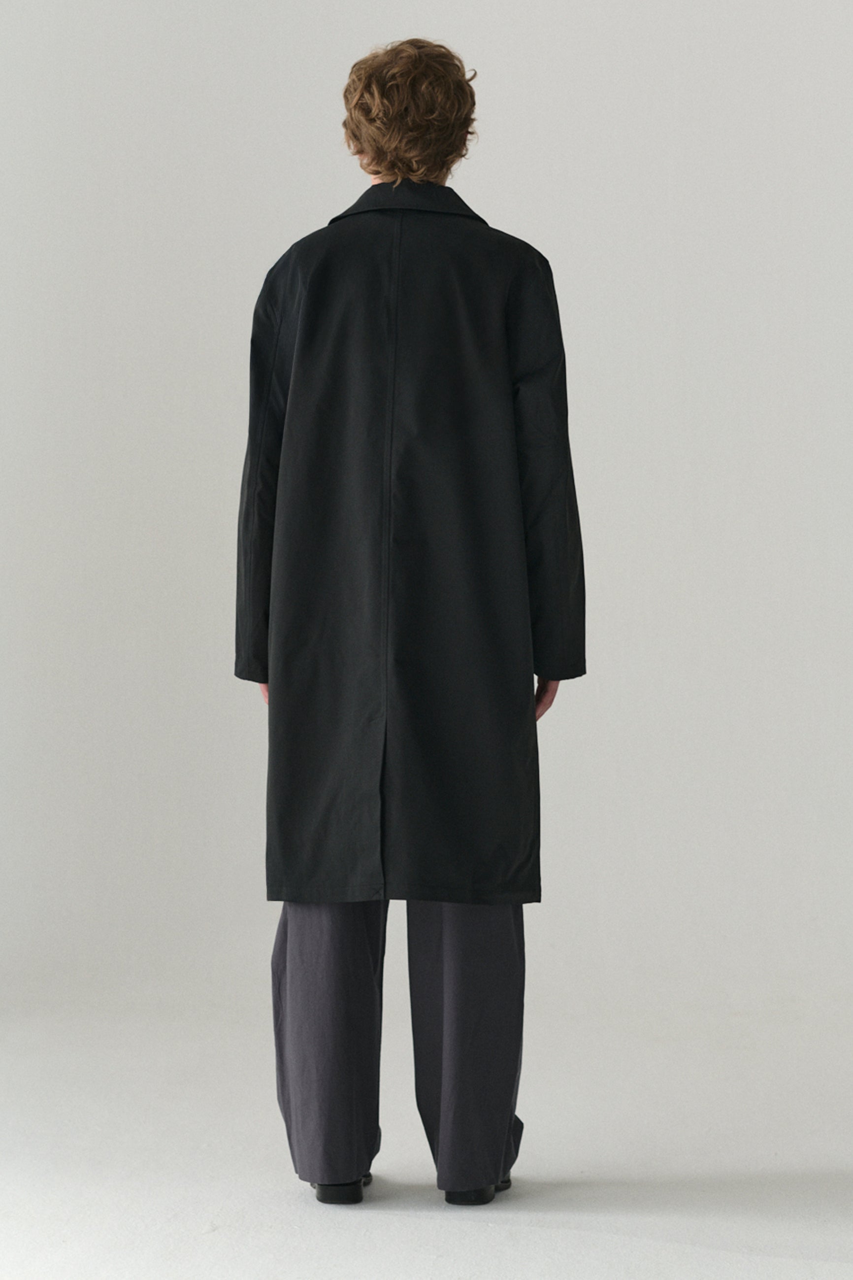 SHUVA C STRETCH TWILL SS25 WASHED BLACK