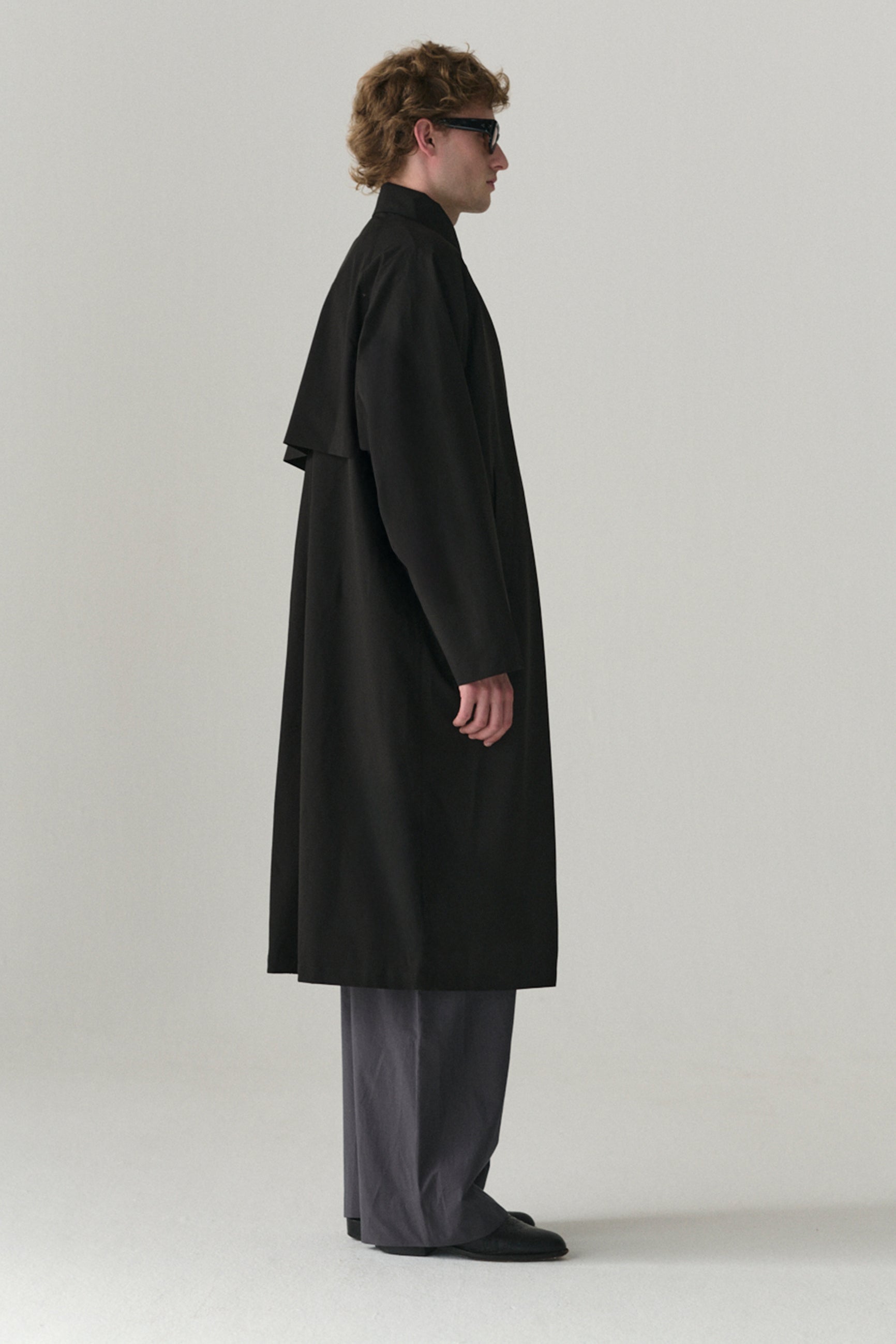 LONG COACH GN SS25 BLACK MENS