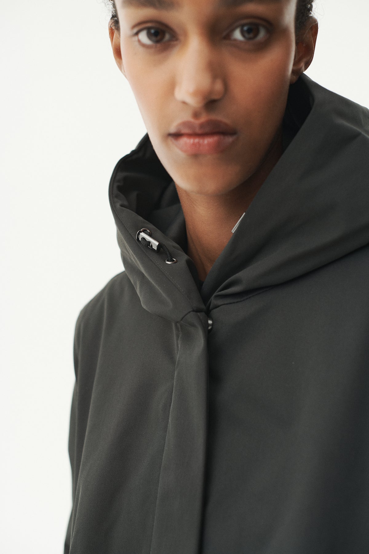 NOT SO LONG TUBE NIN SPIN TWILL AW26 WASHED BLACK