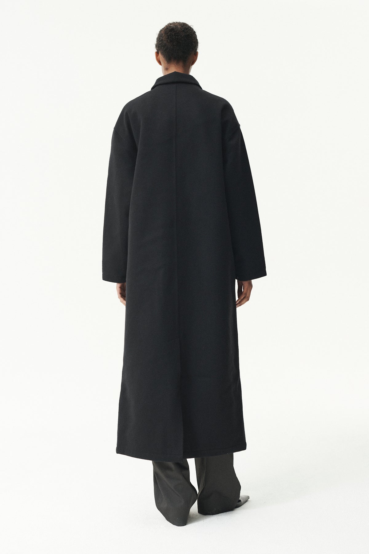 JANICE B LONG TECHWOOL AW26 BLACK