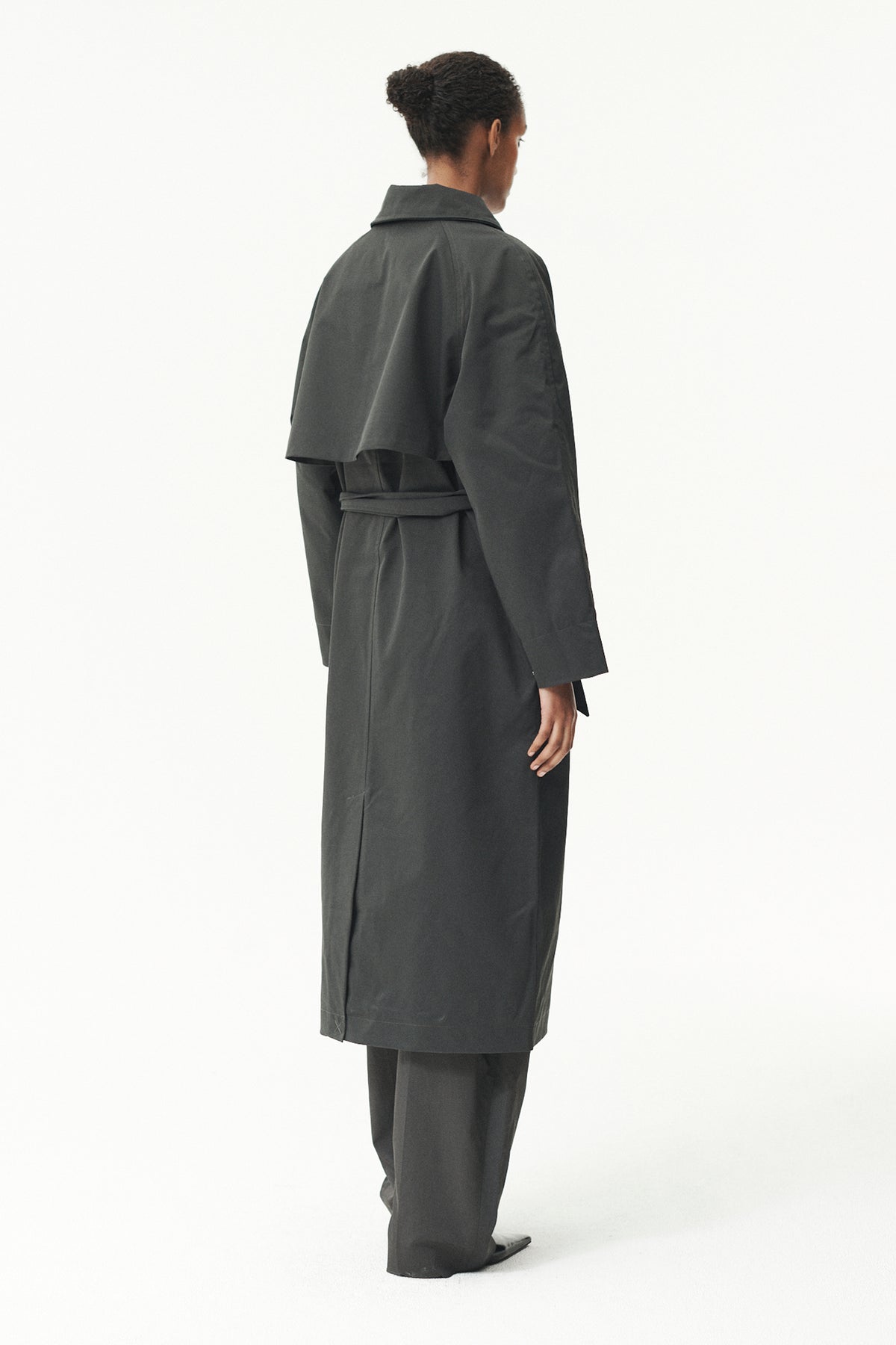 ROOMY TRENCH NINSPIN AW26 WASHED BLACK