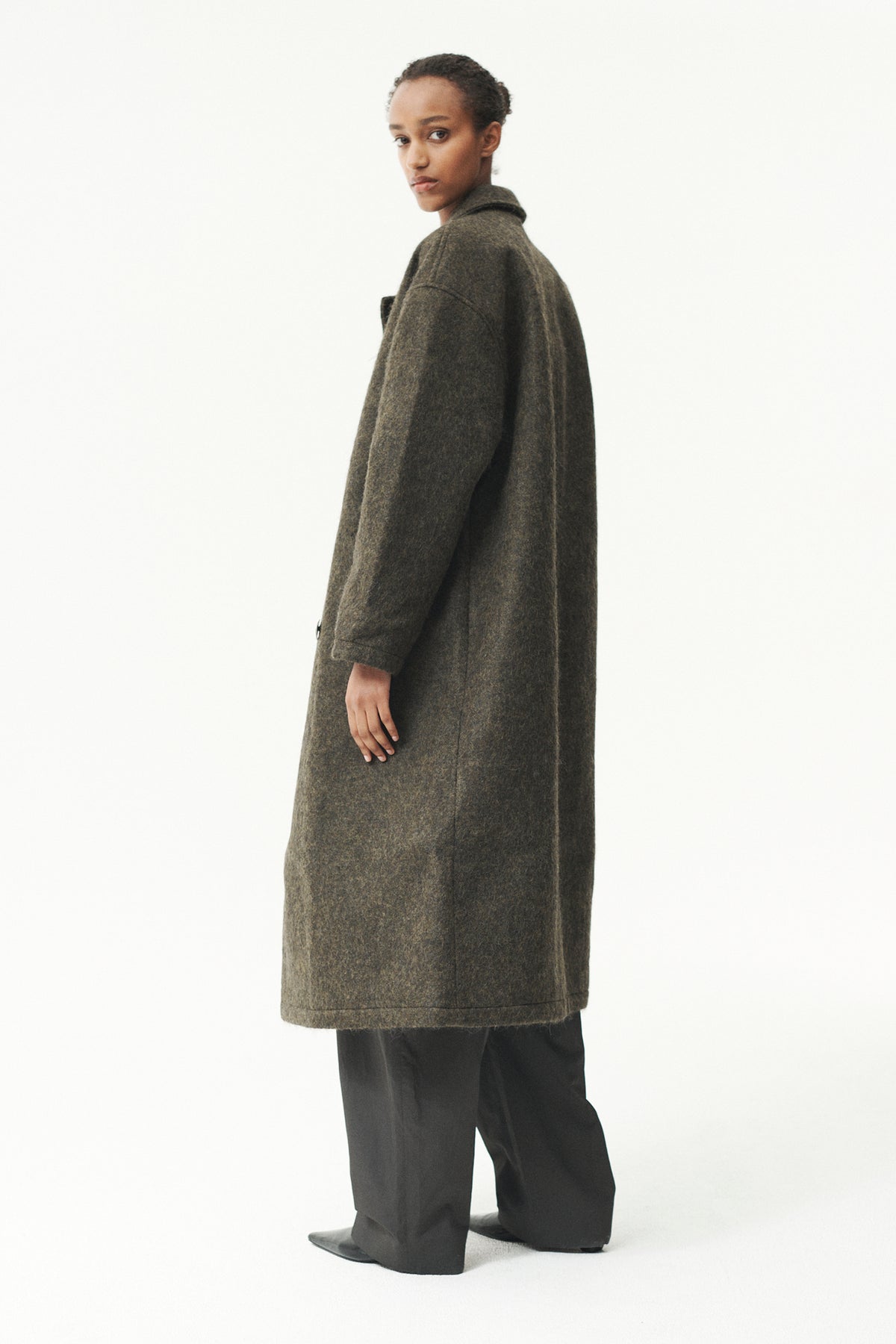BB OVERCOAT AW26 GREEN