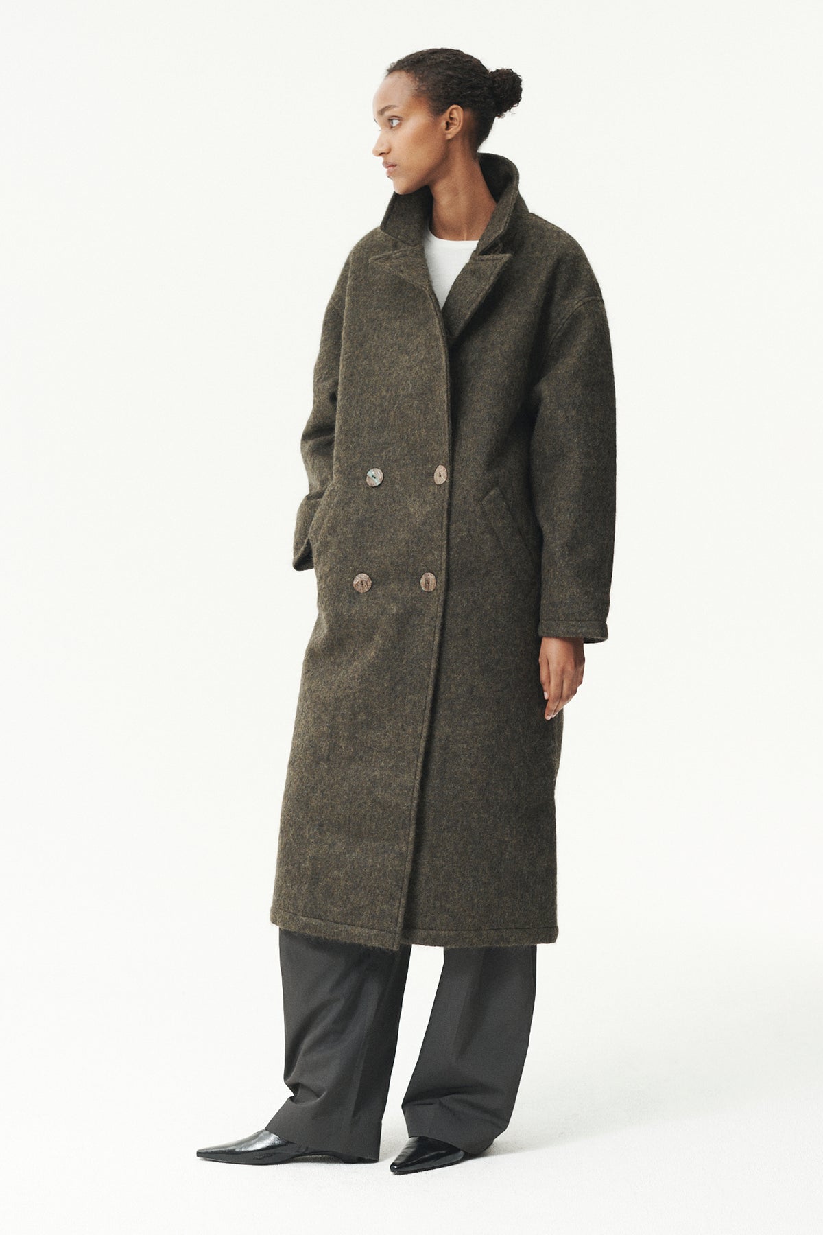 BB OVERCOAT AW26 GREEN