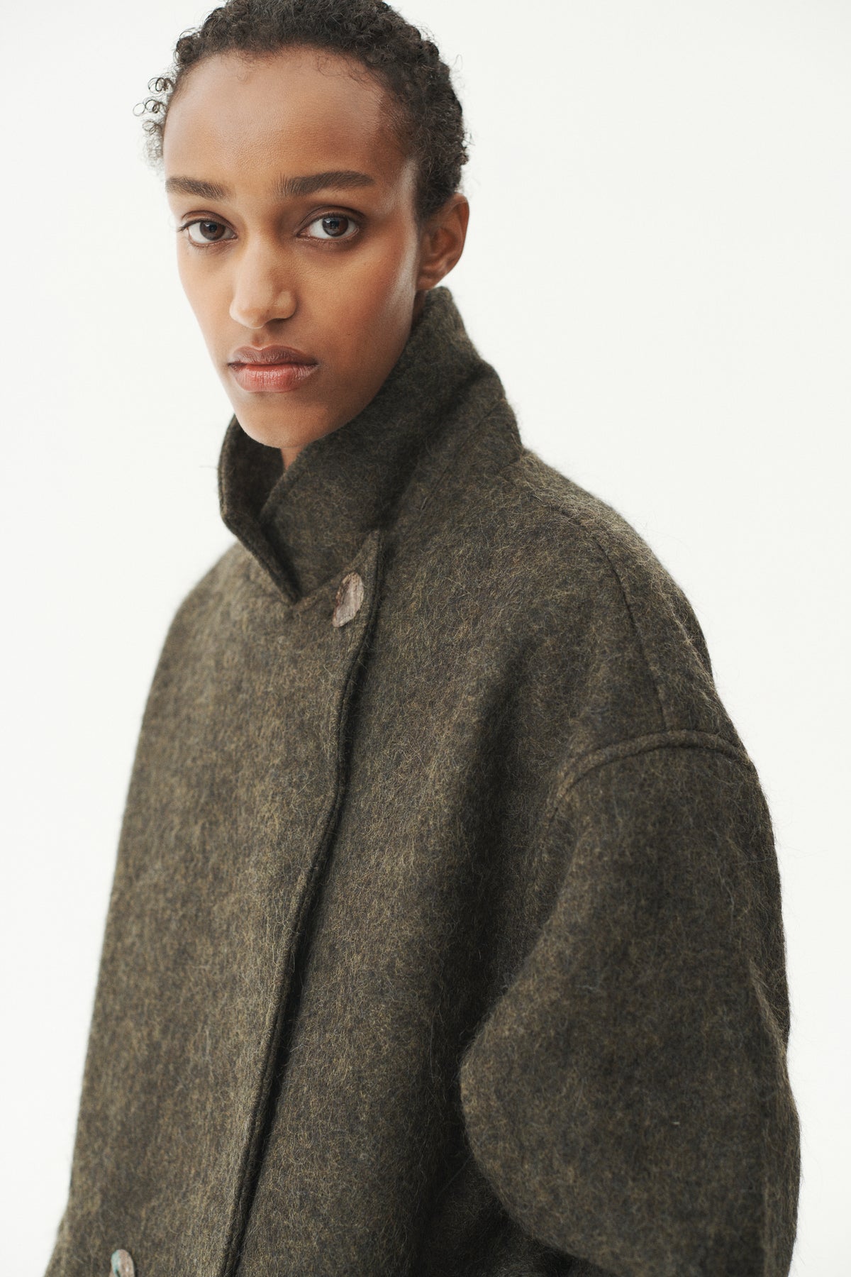 BB OVERCOAT AW26 GREEN