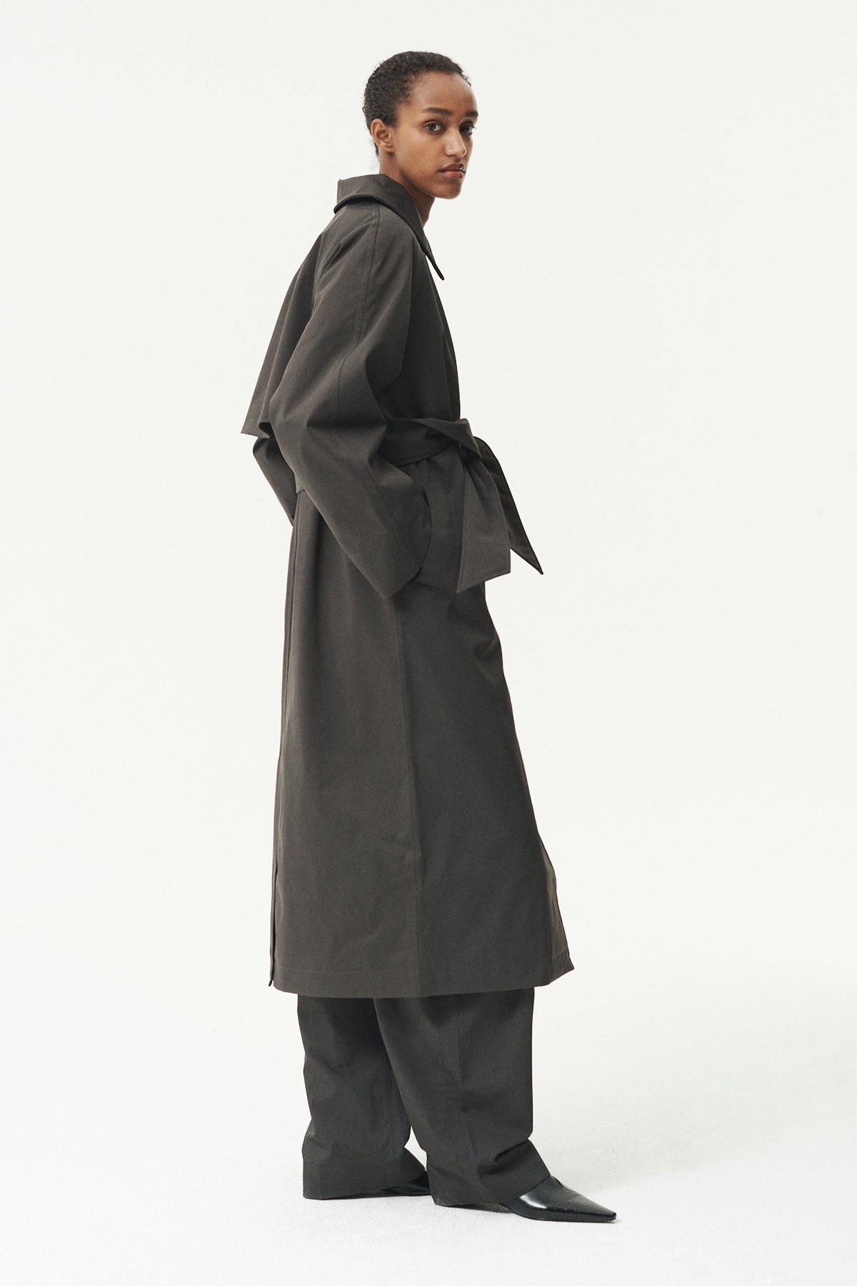 ROOMY TRENCH NINSPIN AW26 FADED COFFEE