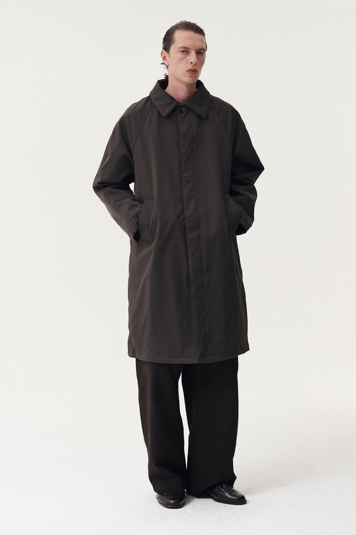 JOBA CARCOAT NIN SPIN AW26 FADED COFFEE
