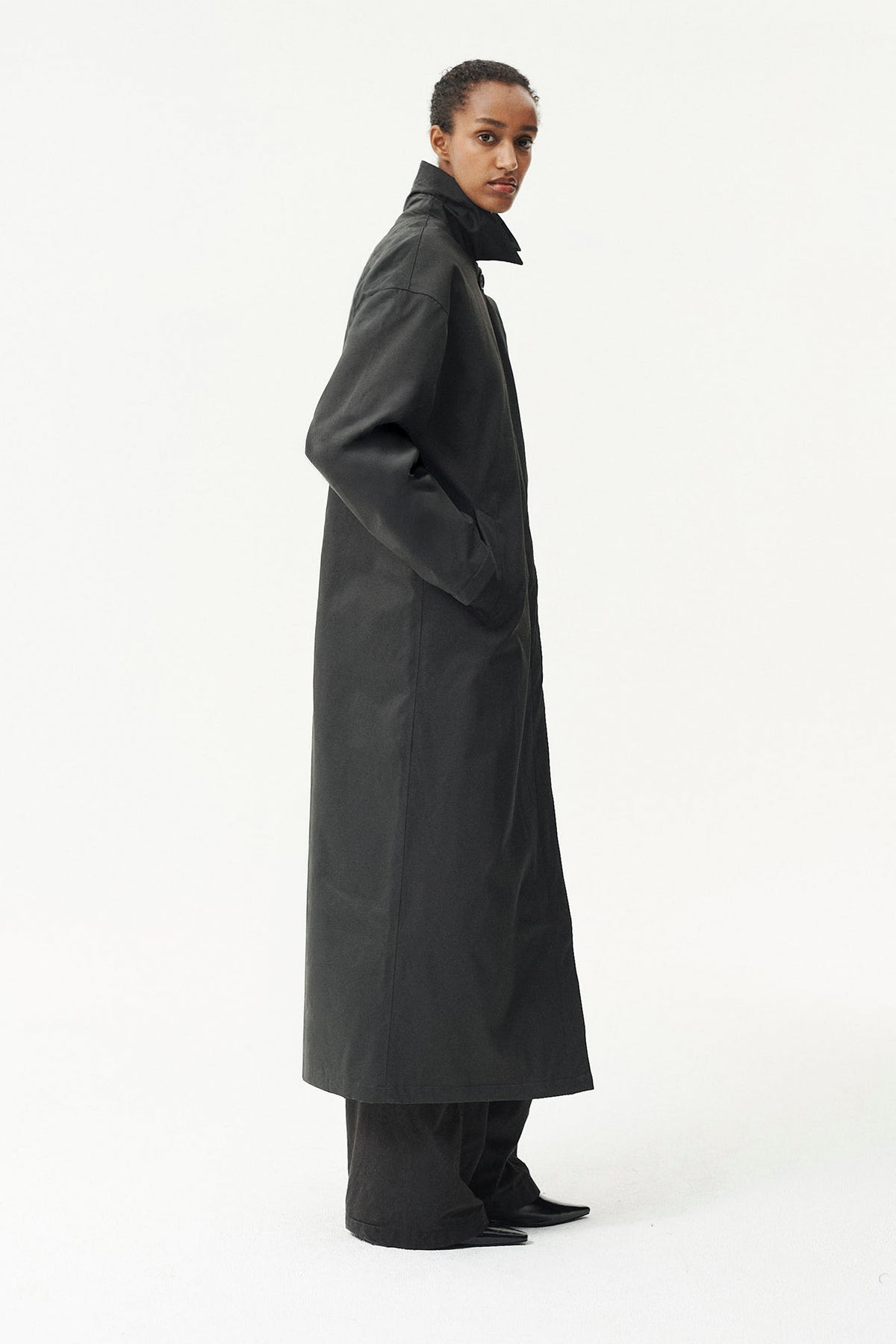 JANICE B LONG NIN SPIN AW26 WASHED BLACK