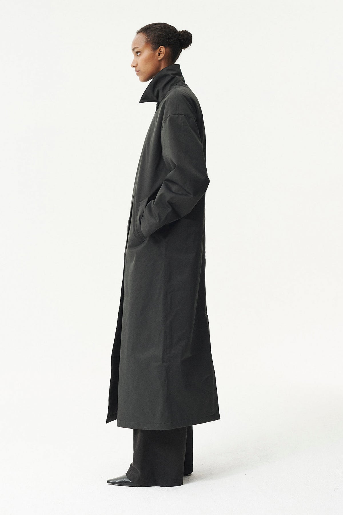 JANICE B LONG NIN SPIN AW26 WASHED BLACK