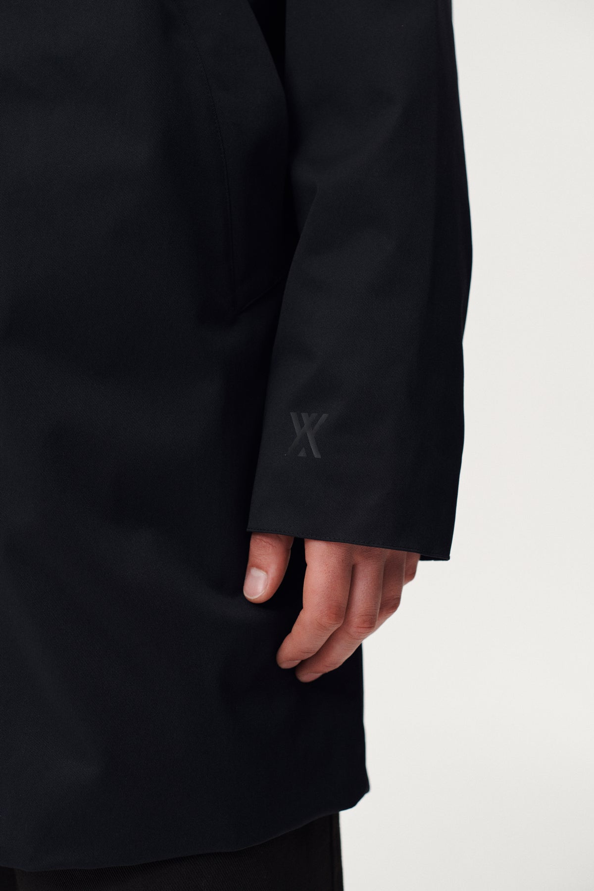 TERROR WEATHER PARKA NIN SPIN TWILL AW26 BLACK