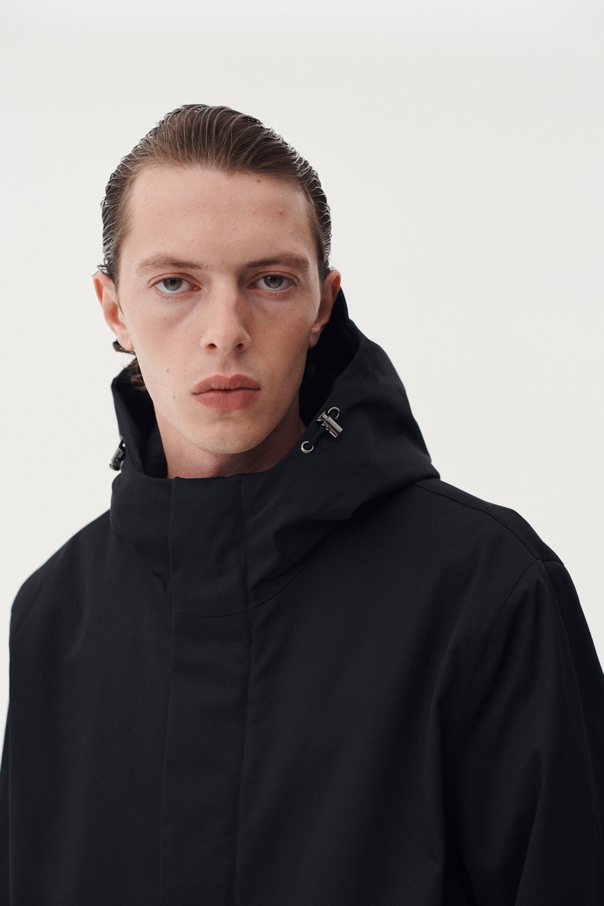 TERROR WEATHER PARKA NIN SPIN TWILL AW26 BLACK