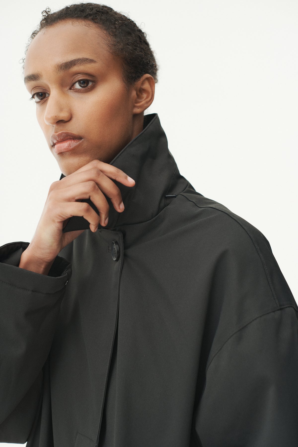 JANICE B LONG NIN SPIN AW26 WASHED BLACK
