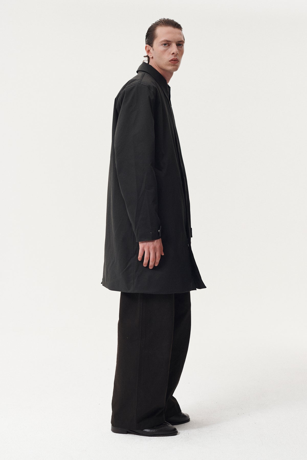 LONG DONG NIN SPIN TWILL AW26 WASHED BLACK