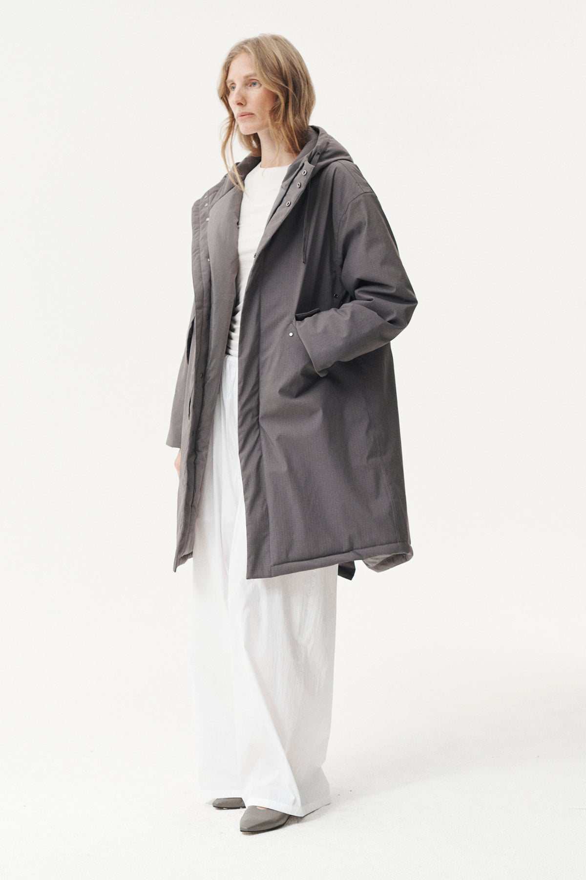 MONICA G NEW RIPSTOP AW26 PURPLE GREY