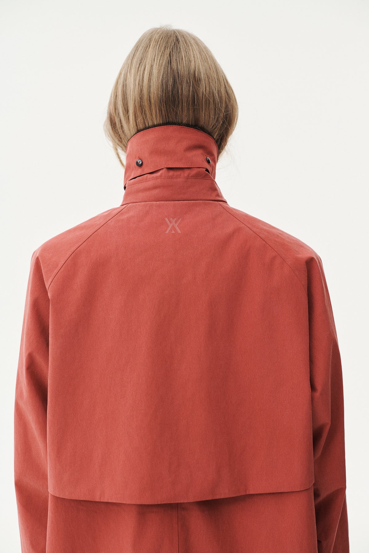 LONG COACH WASHED TENCEL WOMEN AW26 FADED CHERRY