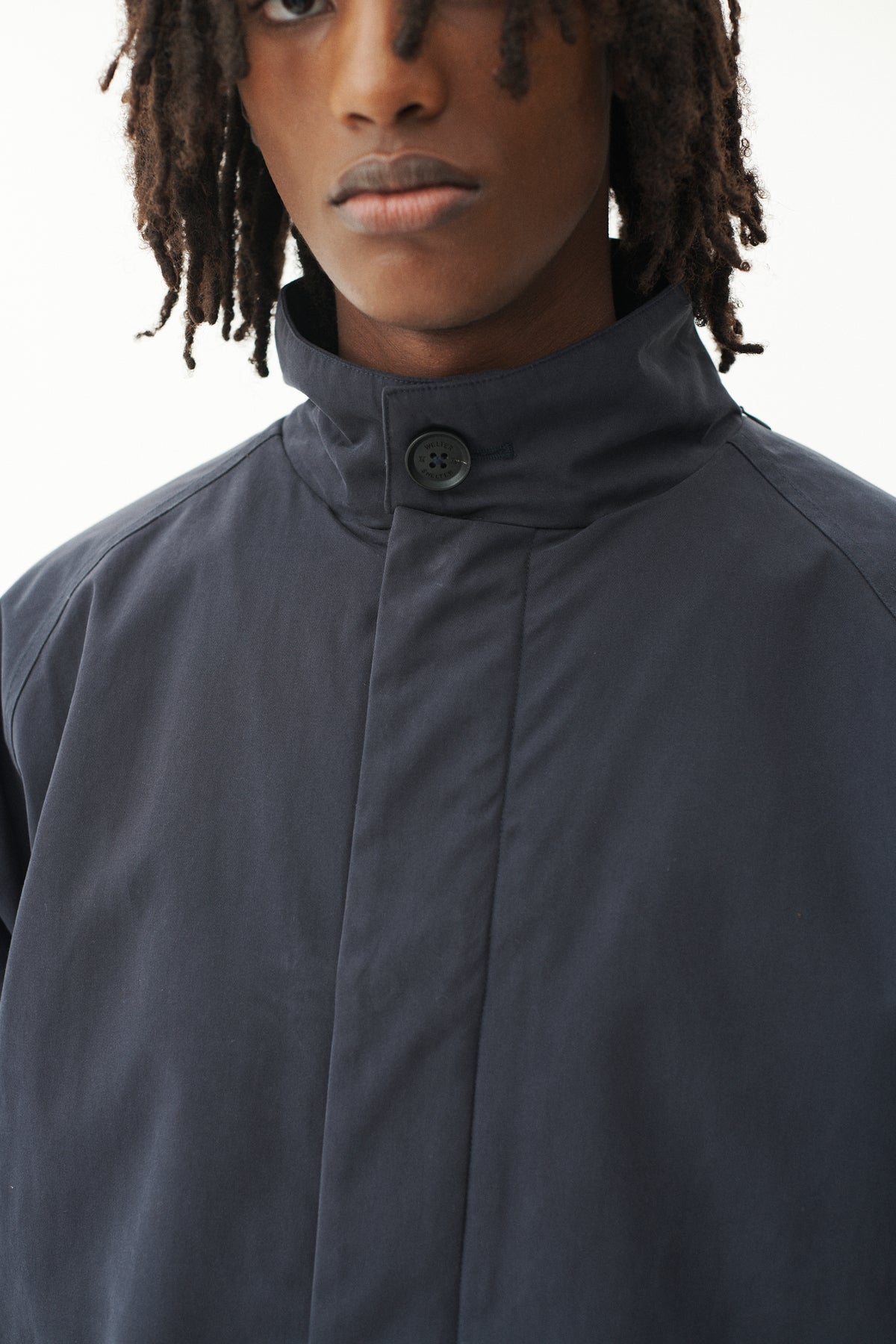 SHORT COACH BRUSHED COTTON AW26 NAVY