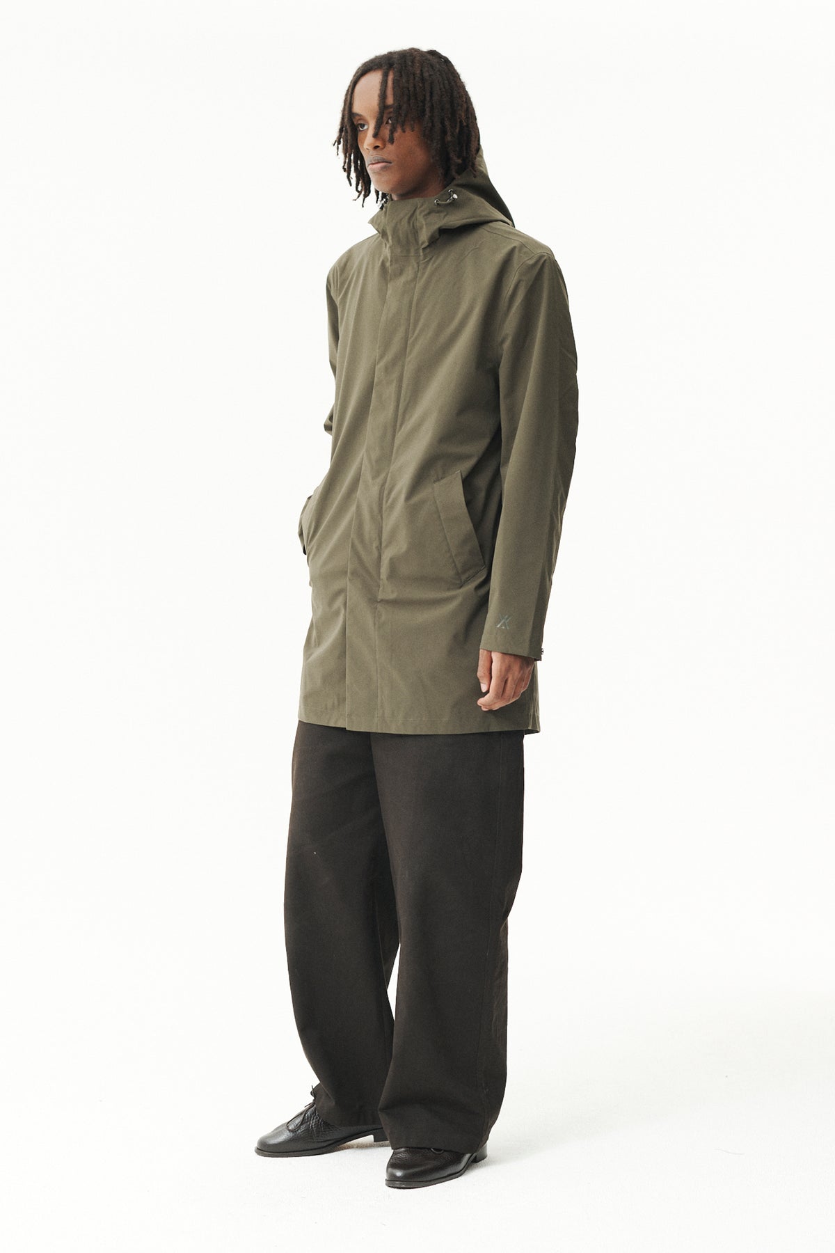 TERROR WEATHER RAIN SHELL AW26 MOSS