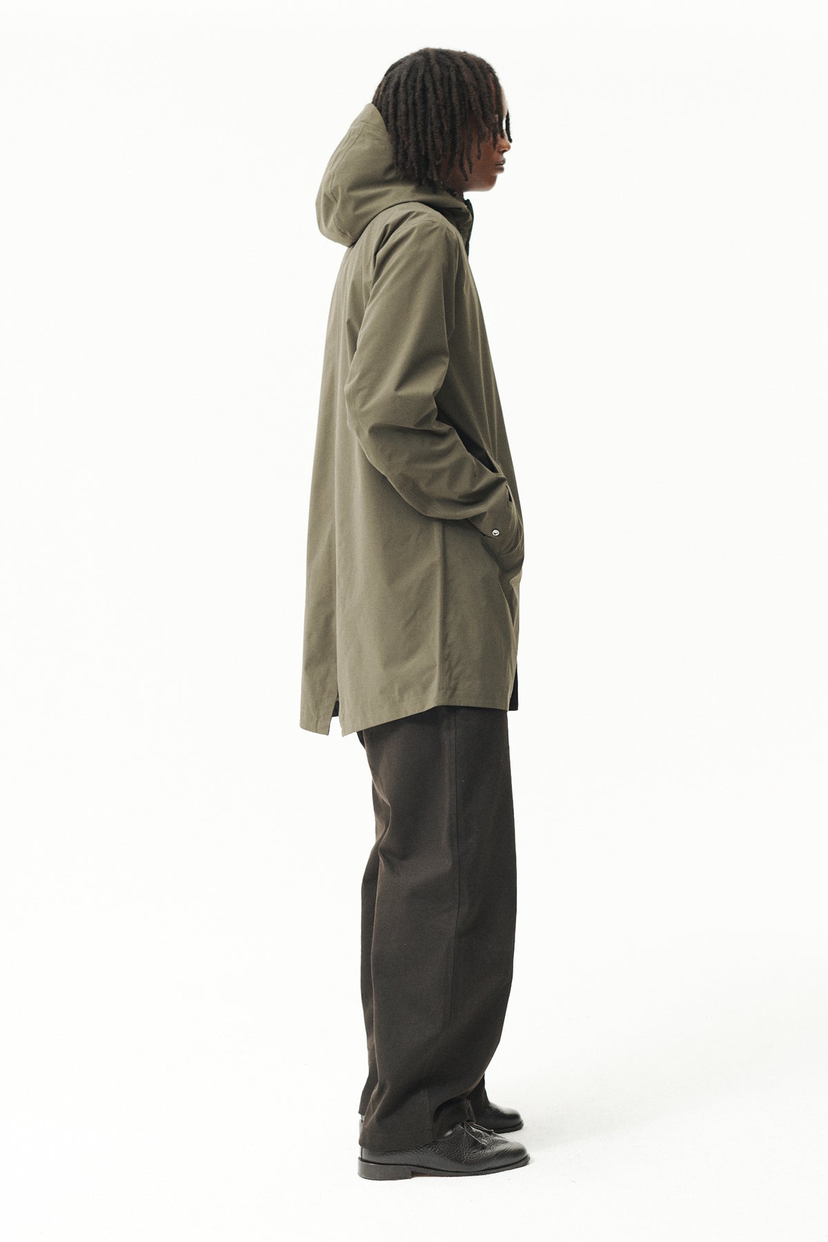 TERROR WEATHER RAIN SHELL AW26 MOSS