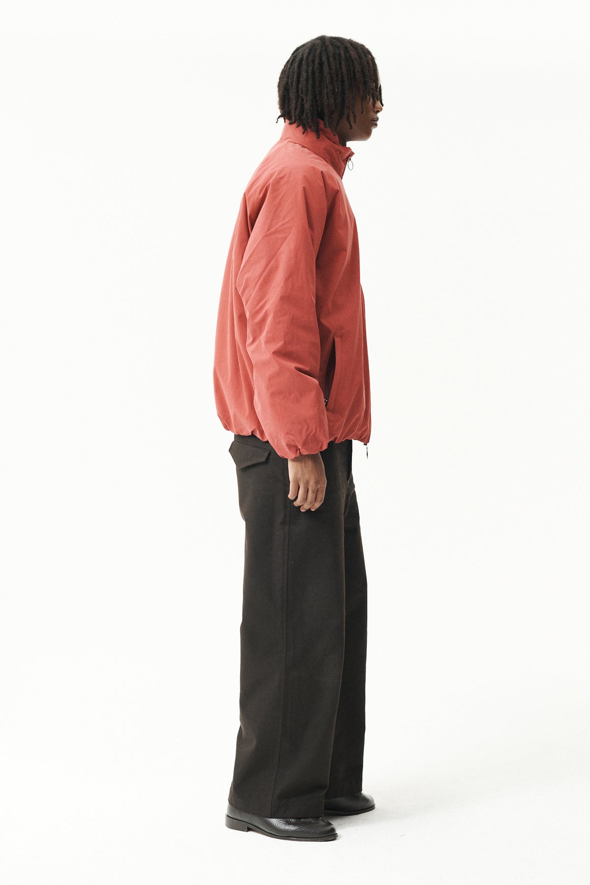 SHORT TRACKER WASHED TENCEL AW26 FADED CHERRY