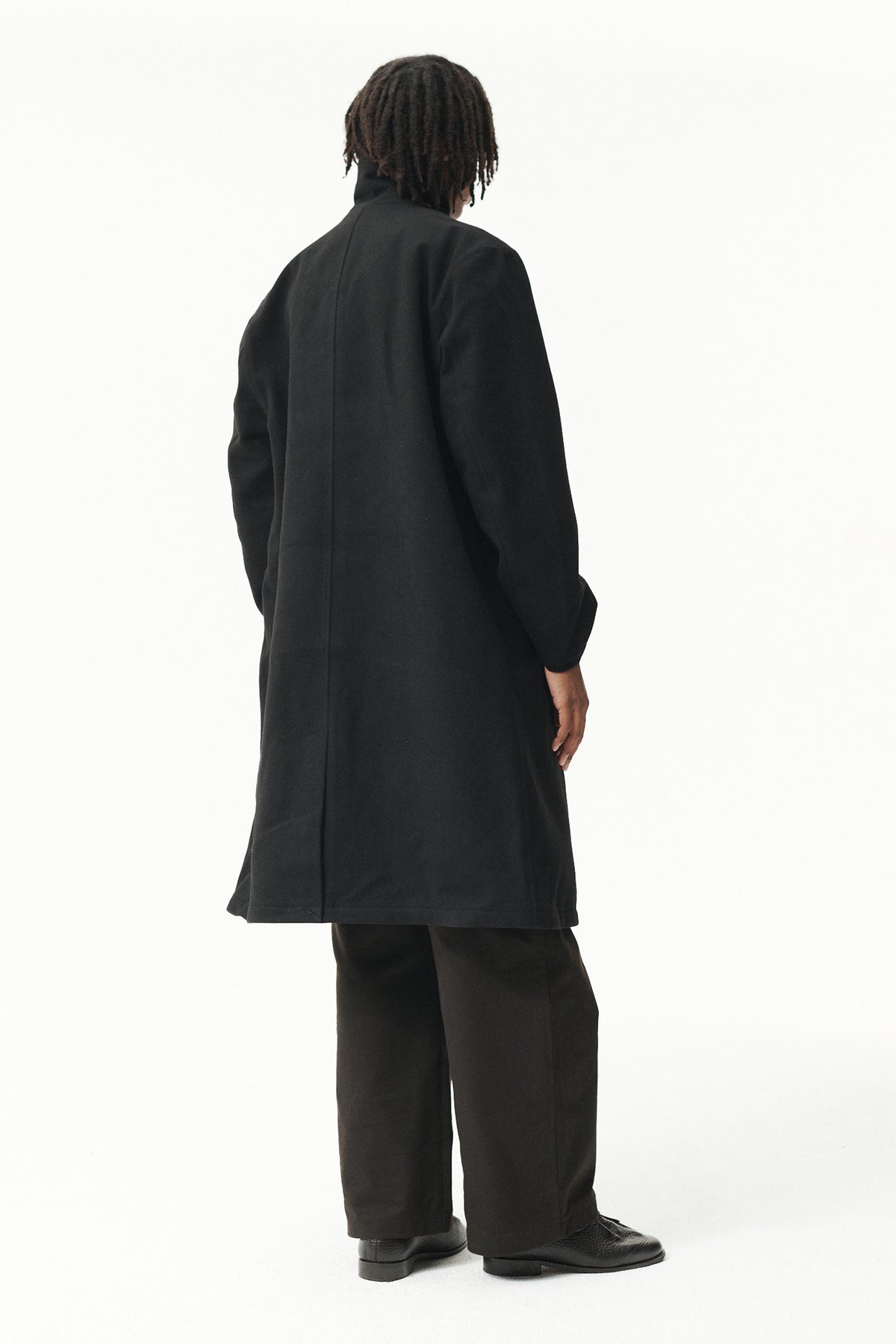 SHUVA C MELTON AW26 BLACK