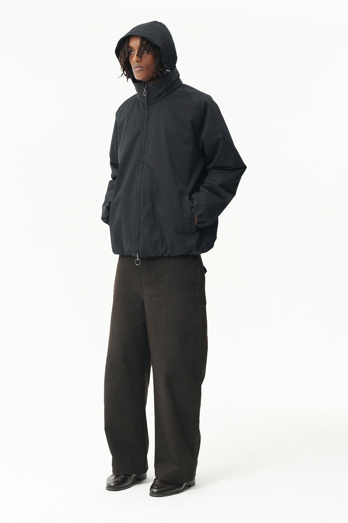 SHORT TRACKER NIN SPIN TWILL AW26 NAVY