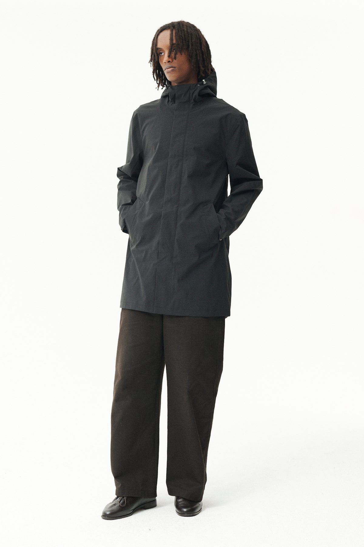 TERROR WEATHER RAIN SHELL AW26 BLACK
