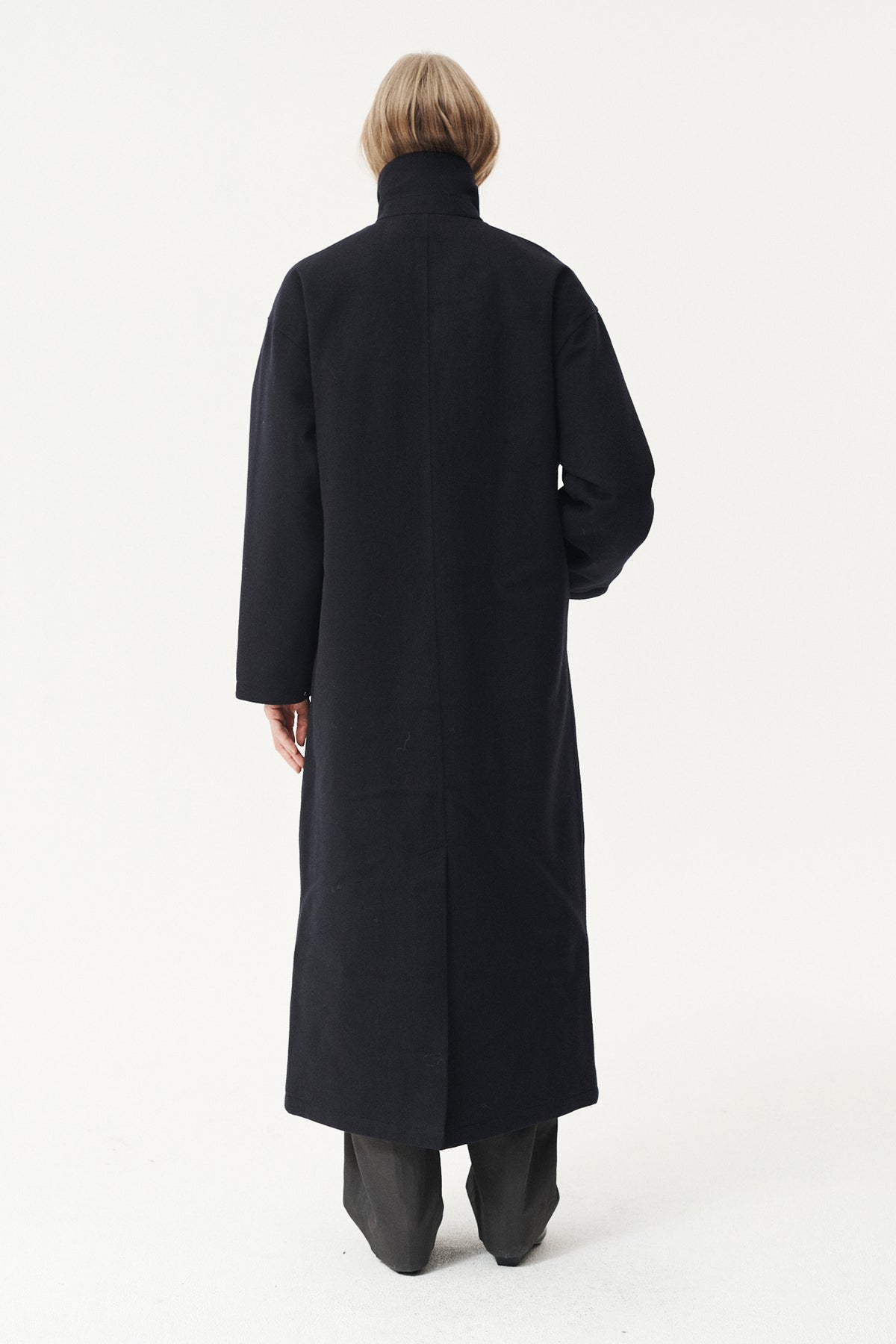 JANICE B LONG TECHWOOL AW26 NAVY