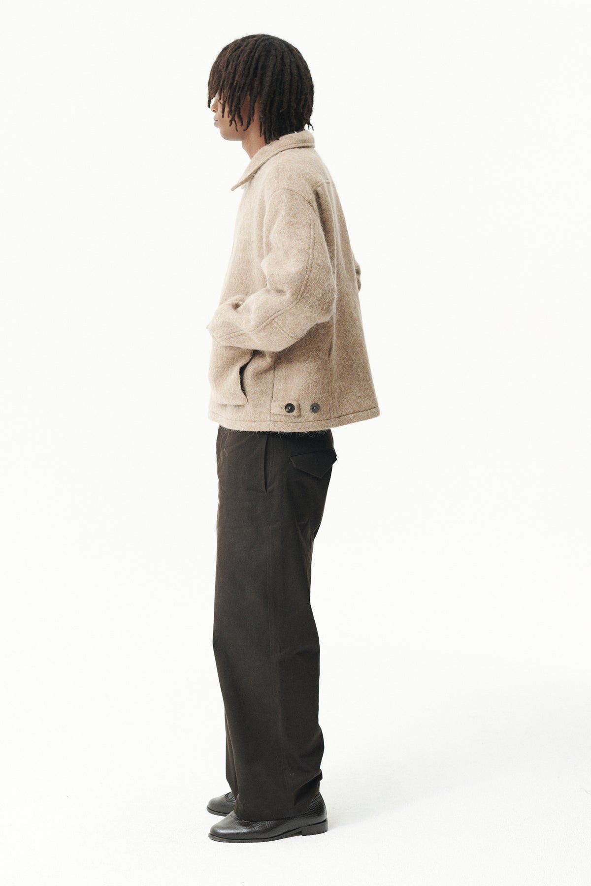 O SHIRT NEW FUZZY AW26 CAMEL