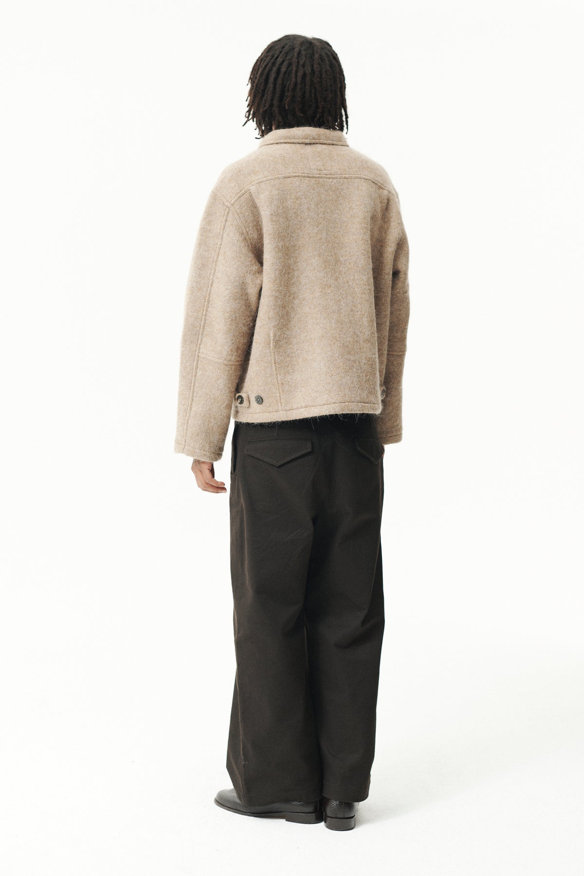 O SHIRT NEW FUZZY AW26 CAMEL