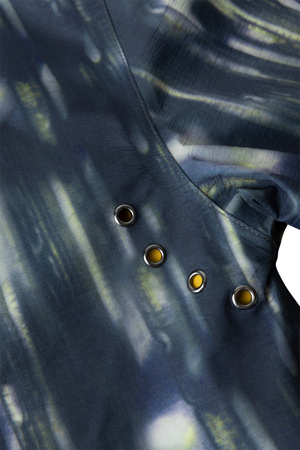 PARKA MET CAPUCHON VISTALEN PRINT SS'24 MARINE 