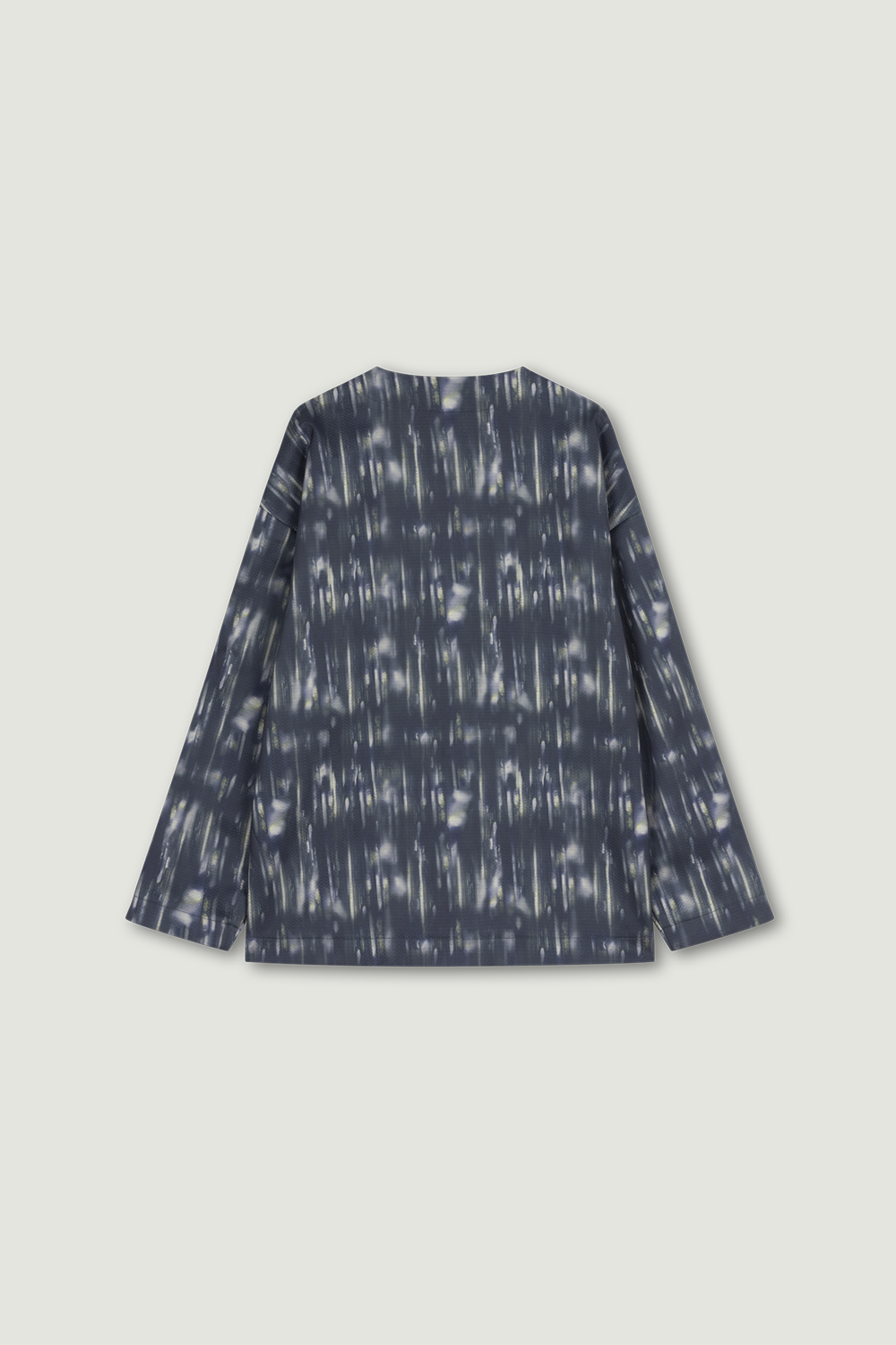 VOERING GEDRUKT UNI SS'24 NAVY 
